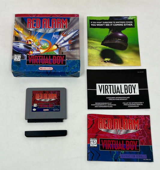 Nintendo Virtual Boy - Red Alarm - Complete