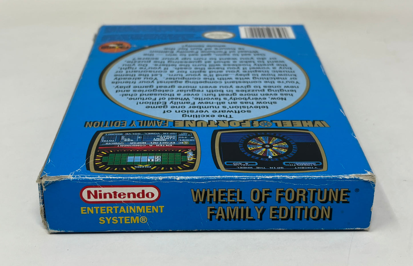 NES Nintendo - Wheel of Fortune Family Edition - Complete