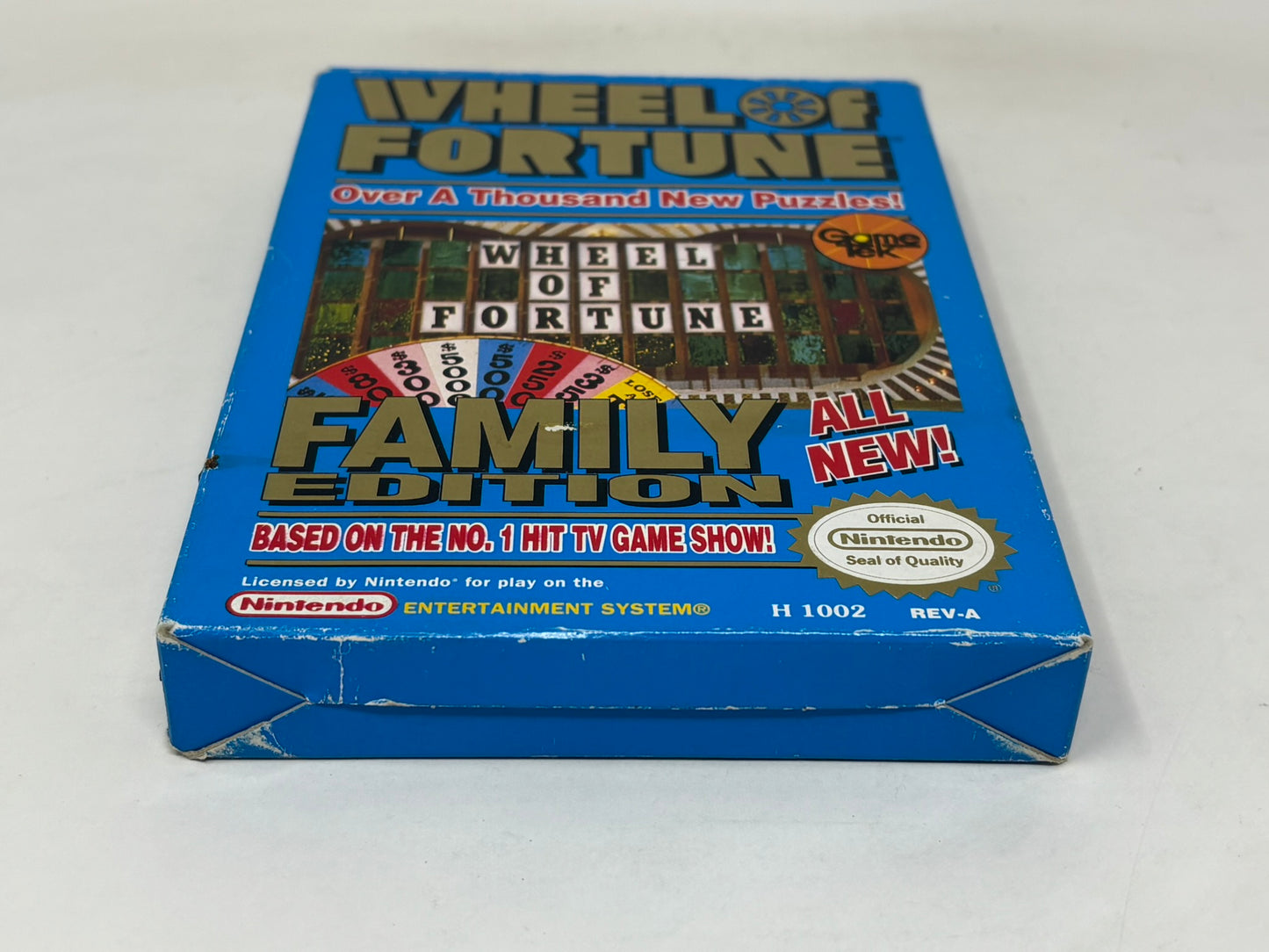 NES Nintendo - Wheel of Fortune Family Edition - Complete
