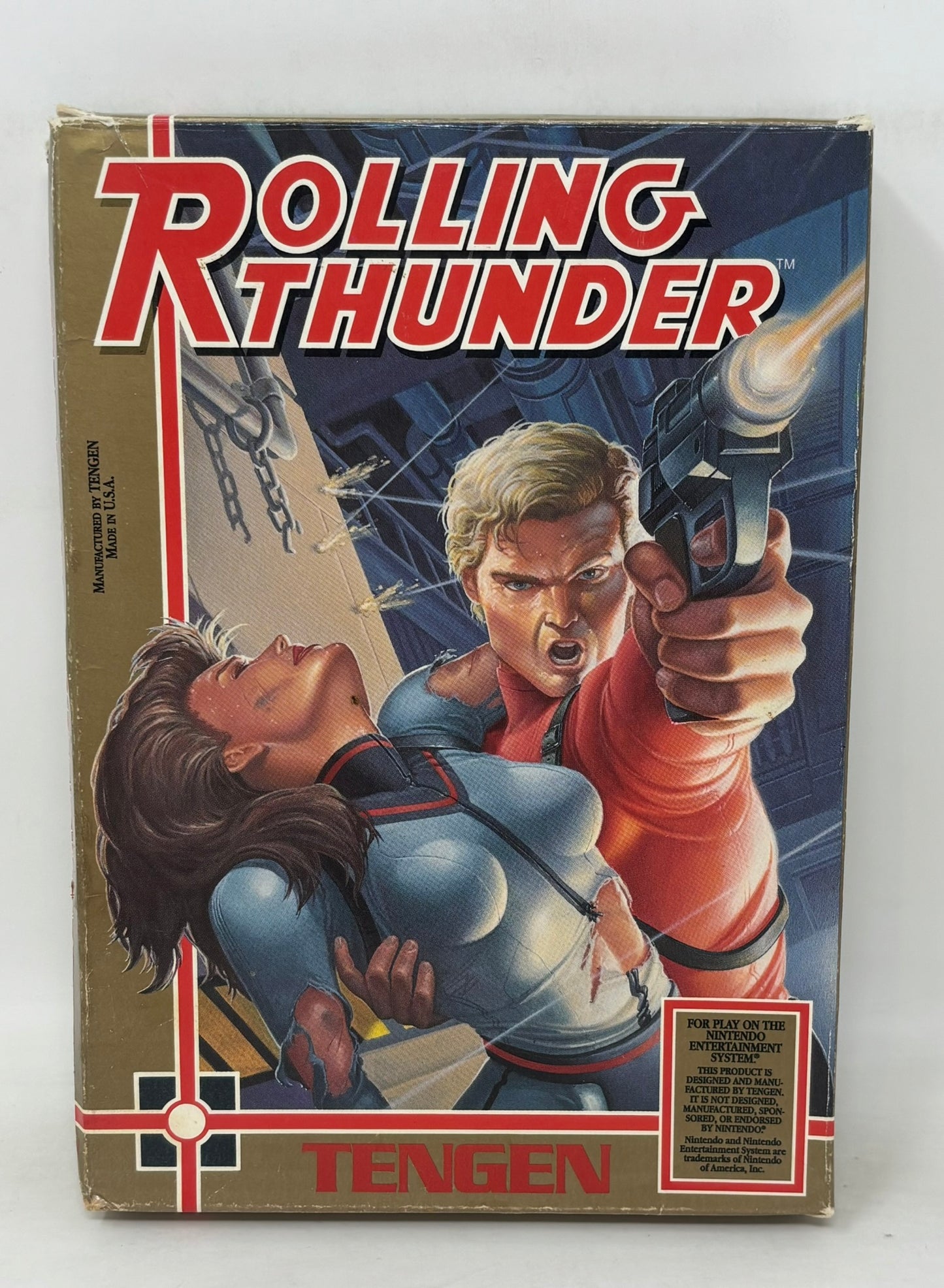 NES Nintendo - Rolling Thunder - Complete