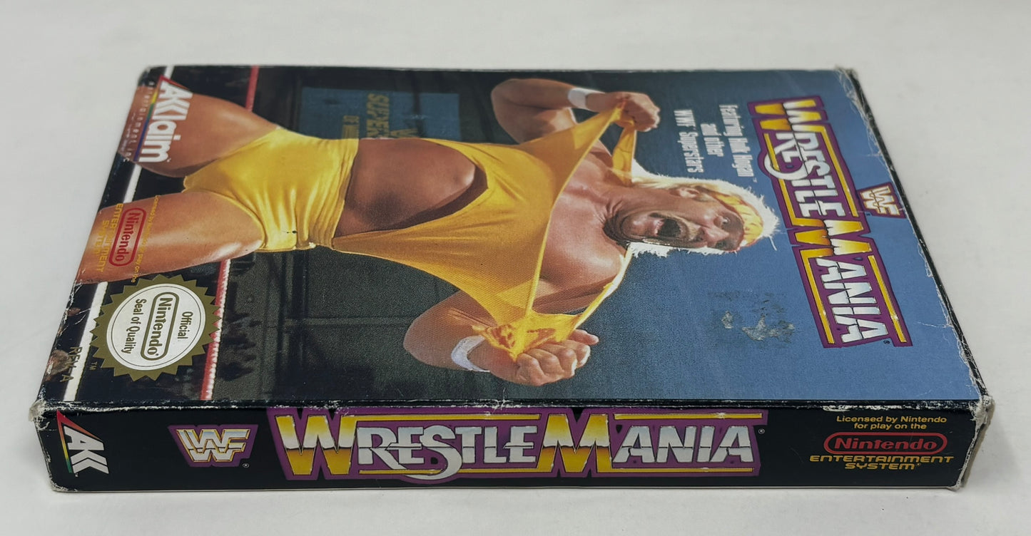 NES Nintendo - WWF Wrestlemania - Complete