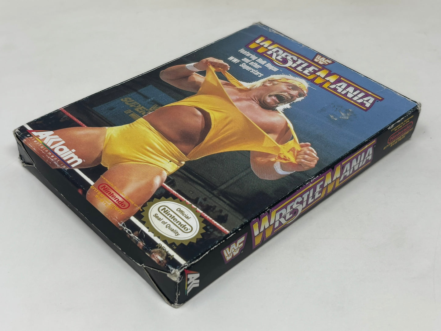 NES Nintendo - WWF Wrestlemania - Complete