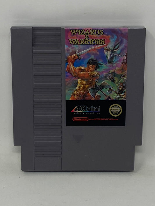 NES Nintendo - Wizards & Warriors (5 Screw)