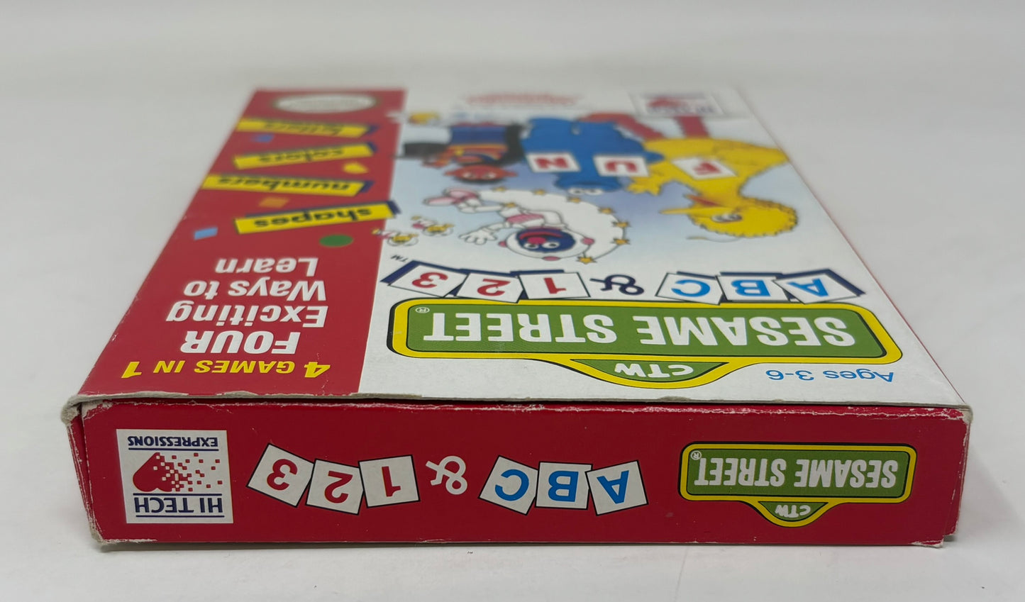 NES Nintendo - Sesame Street ABC & 123 - Complete