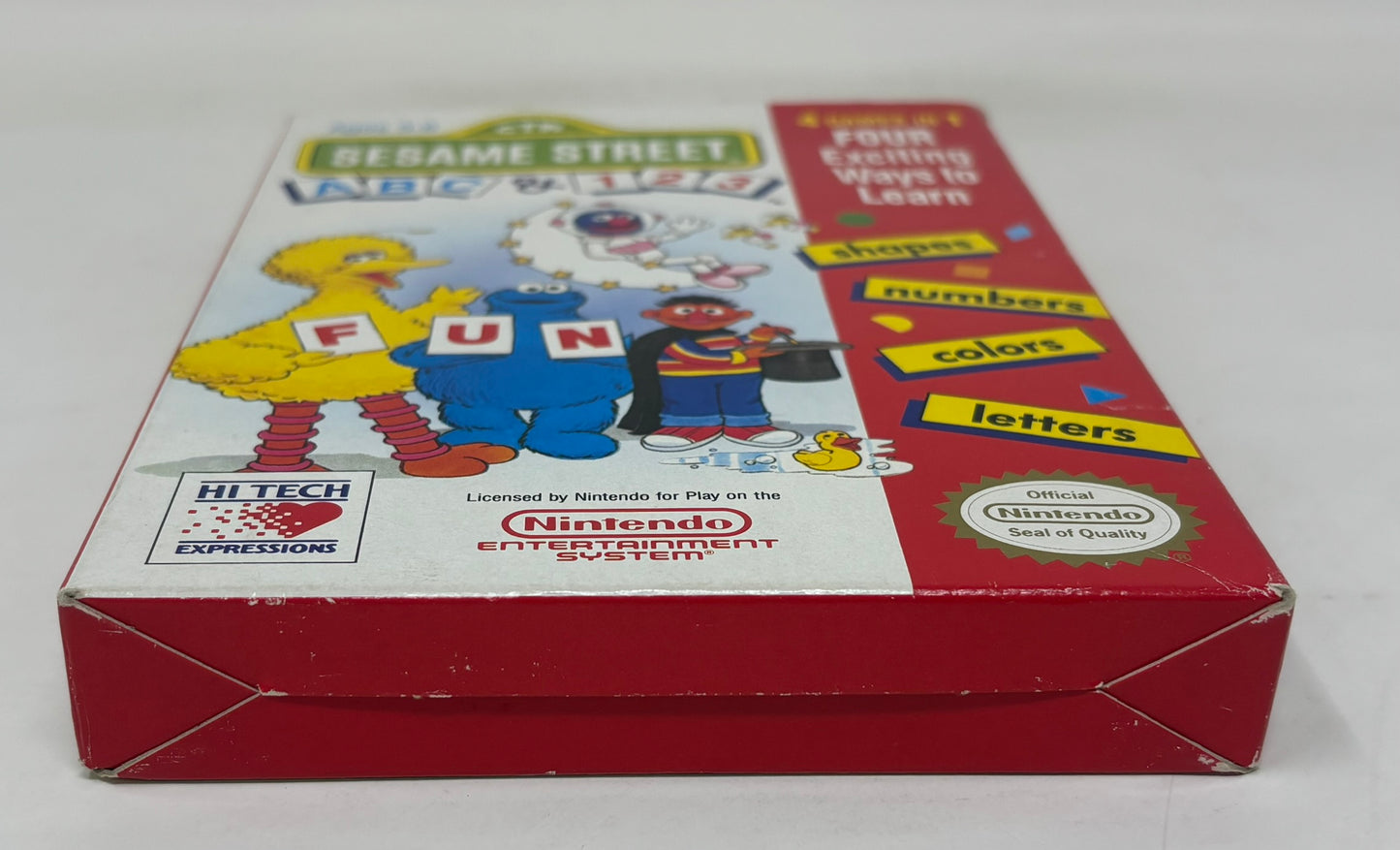 NES Nintendo - Sesame Street ABC & 123 - Complete