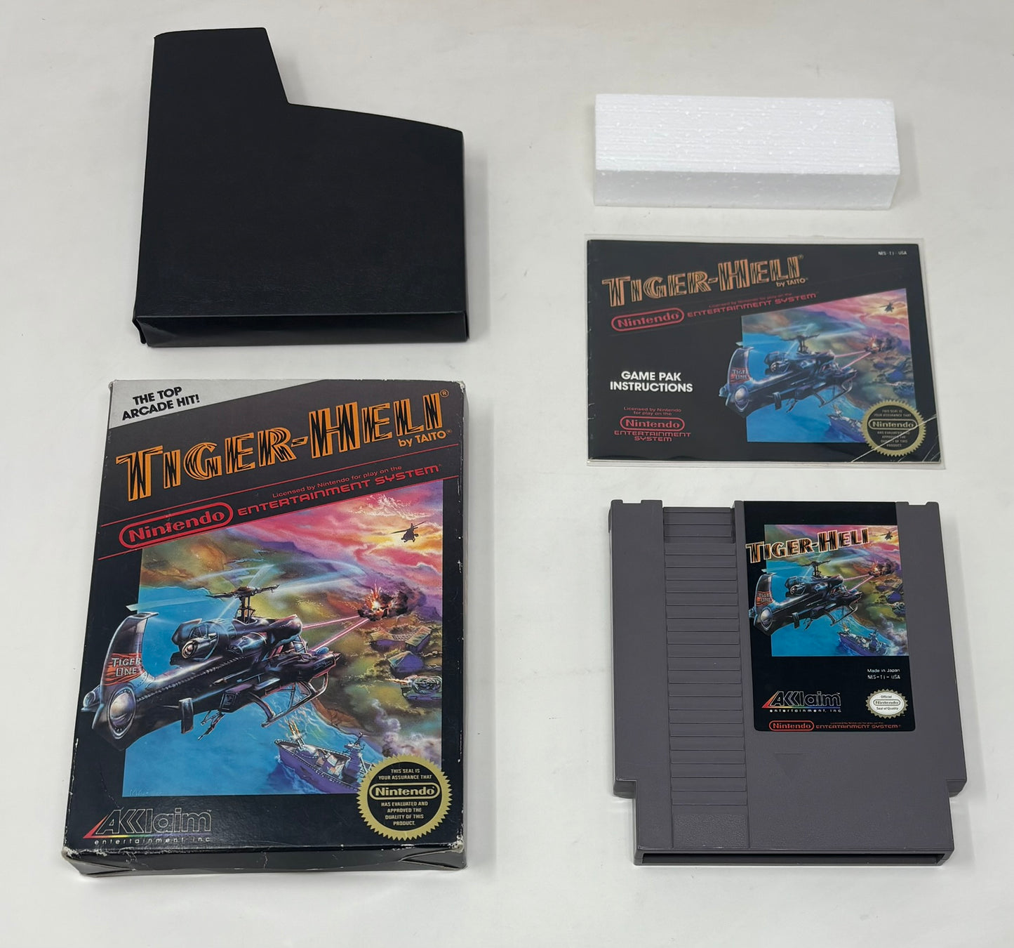 NES Nintendo - Tiger Heli - Complete