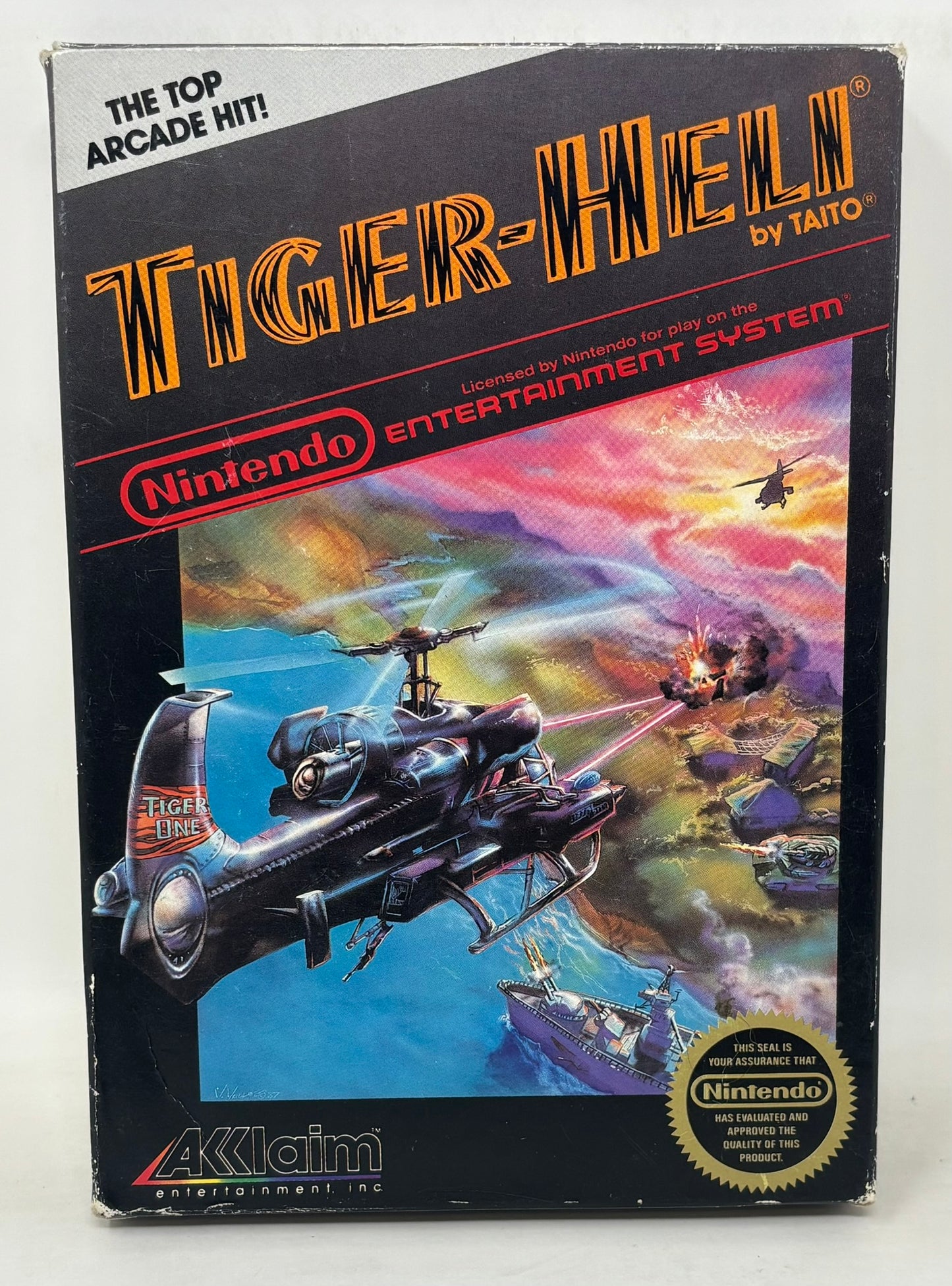NES Nintendo - Tiger Heli - Complete