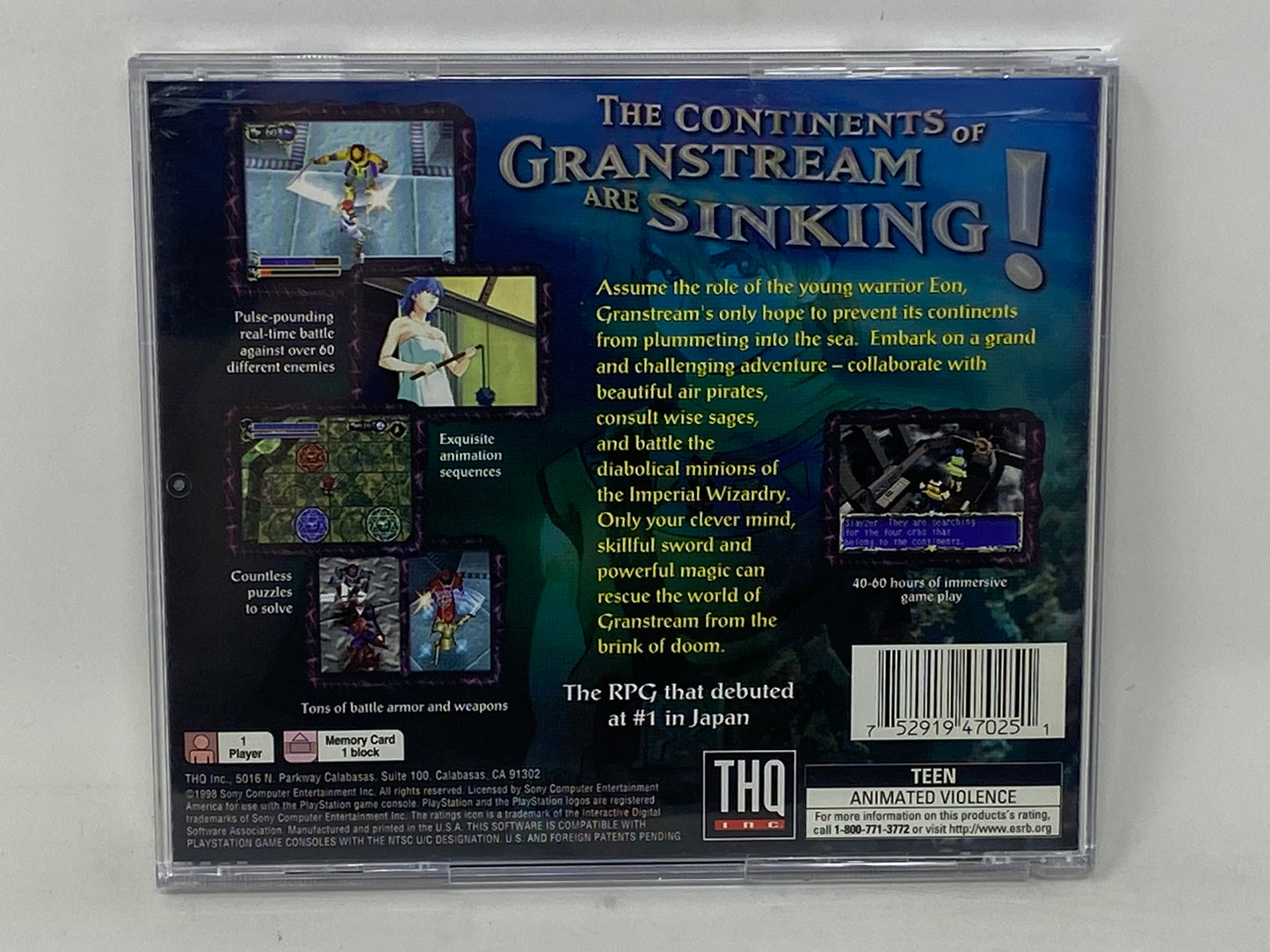 Sony PlayStation - Granstream Saga - Complete