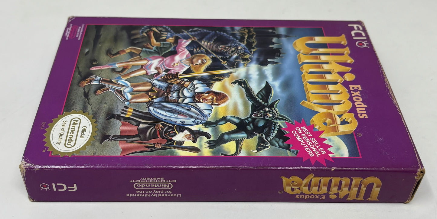 NES Nintendo - Ultima Exodus - Complete