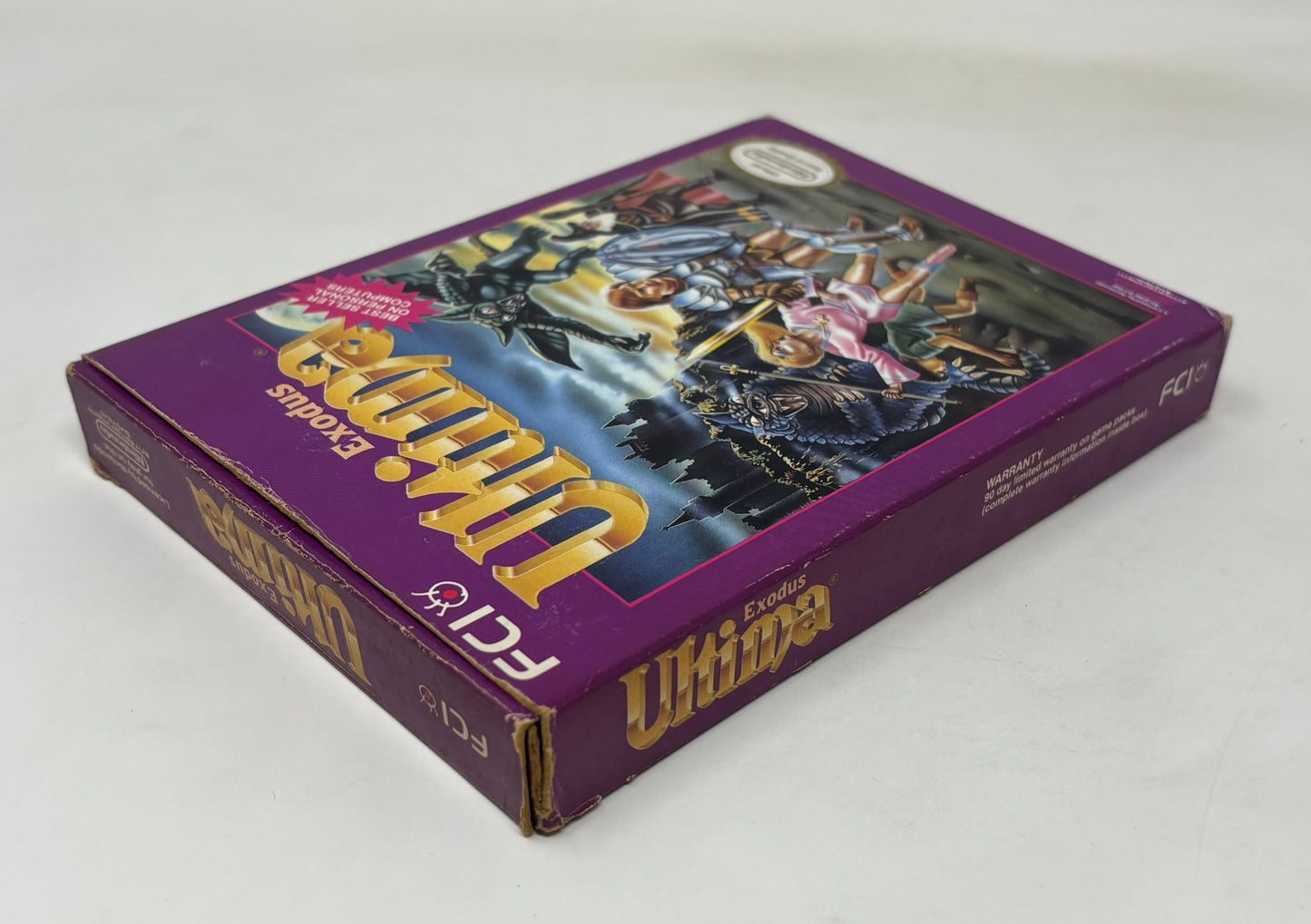 NES Nintendo - Ultima Exodus - Complete