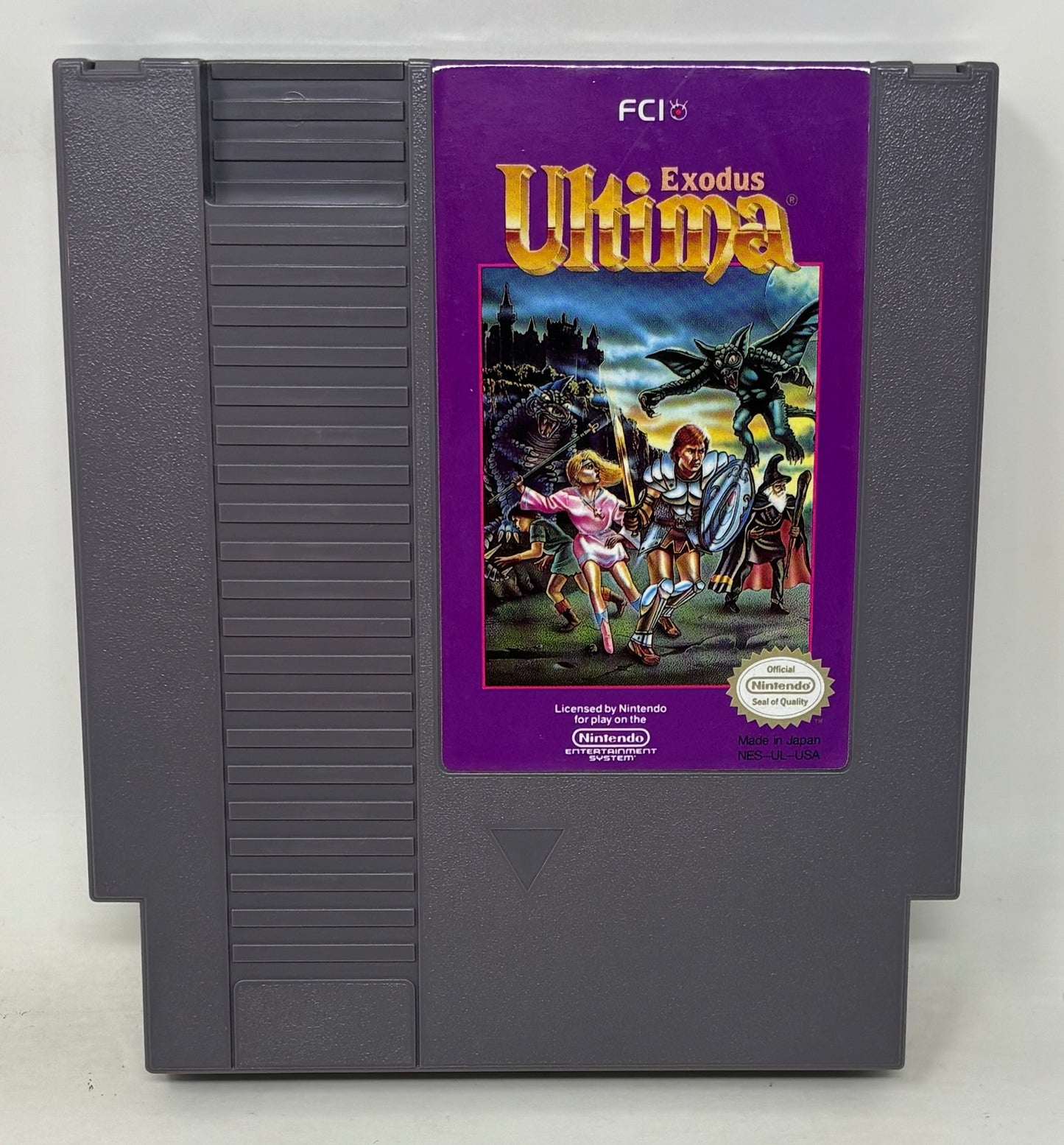 NES Nintendo - Ultima Exodus - Complete