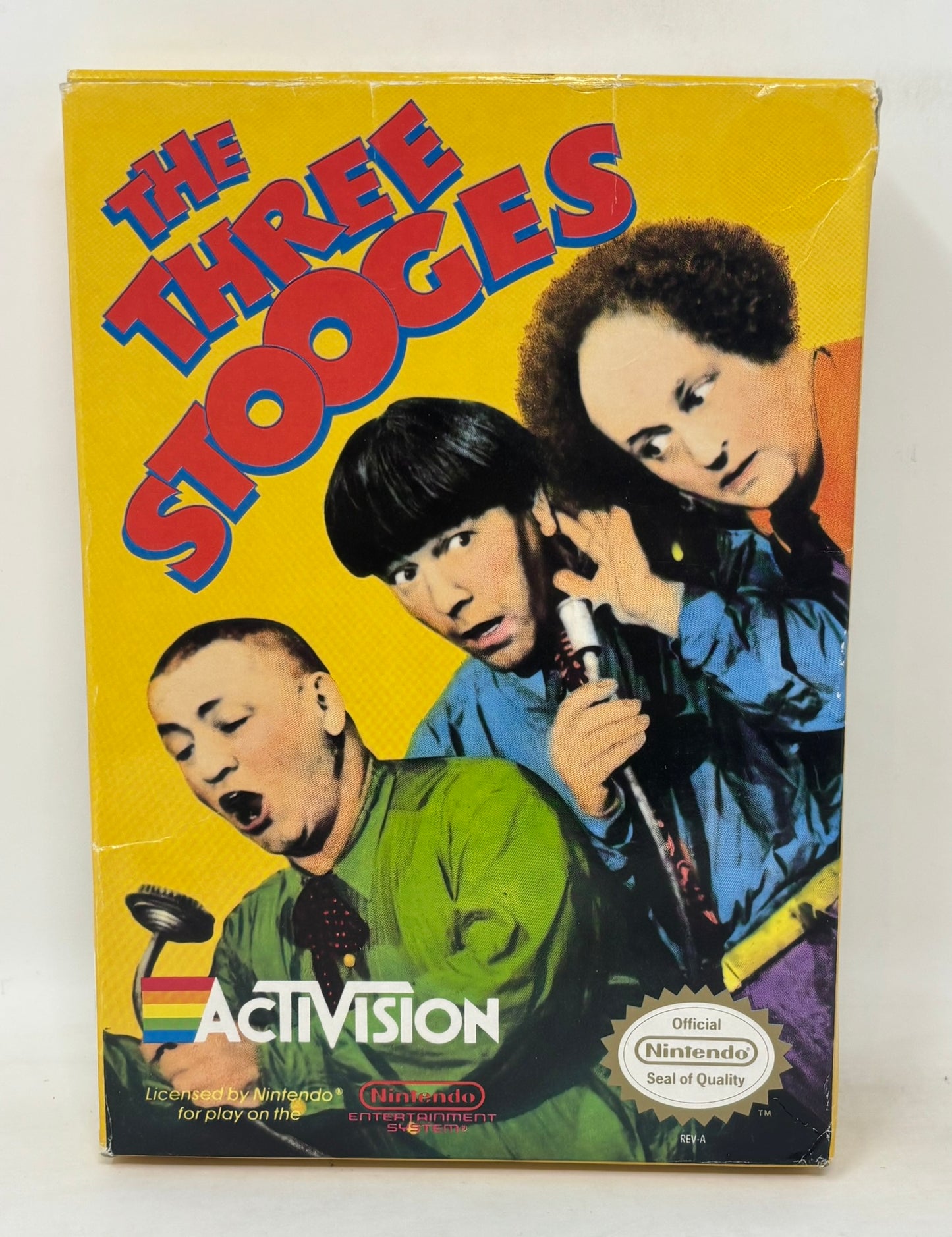 NES Nintendo - The Three Stooges - Complete