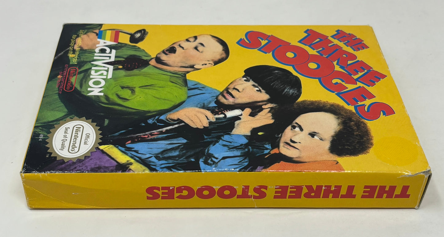 NES Nintendo - The Three Stooges - Complete