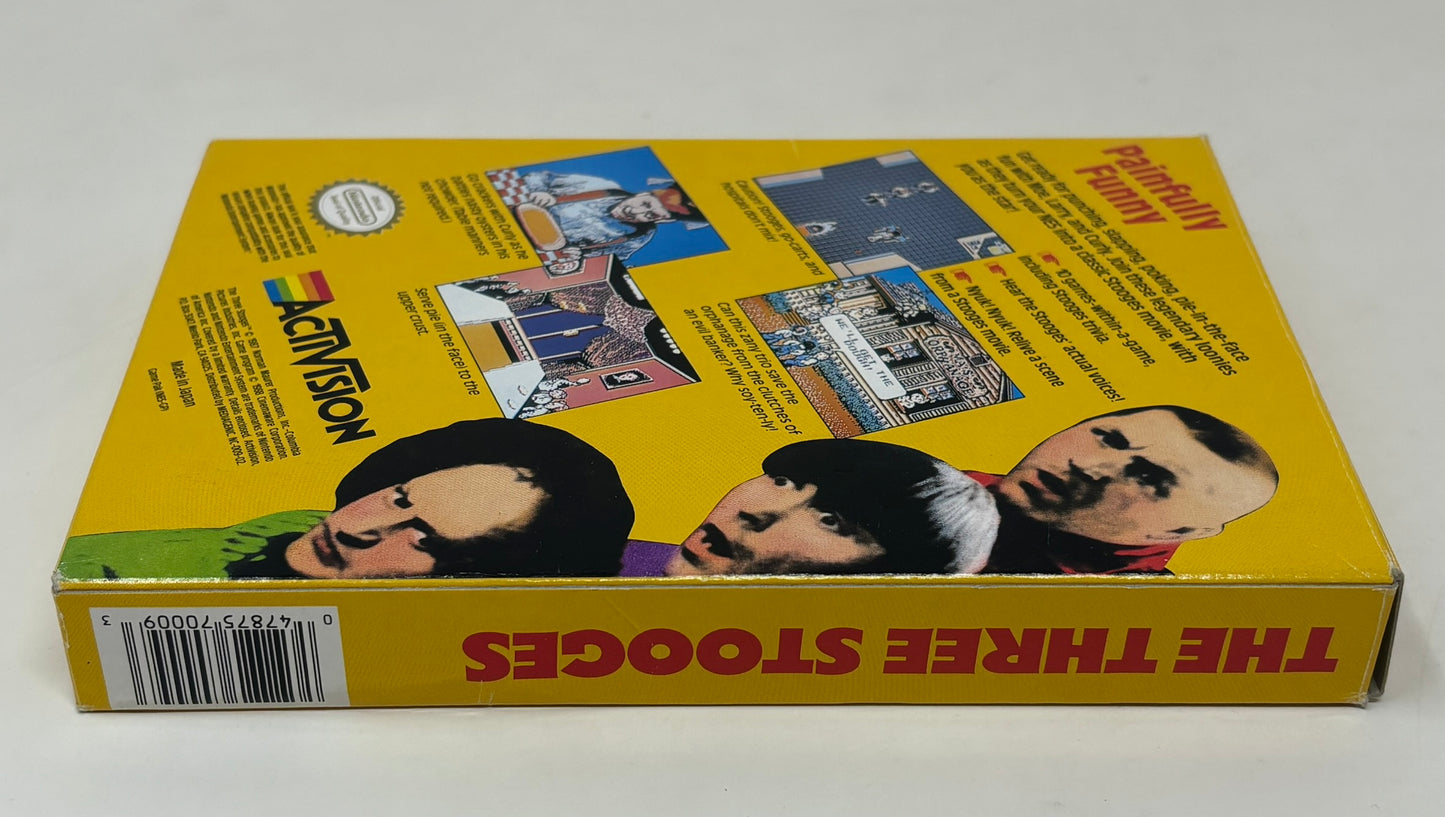 NES Nintendo - The Three Stooges - Complete