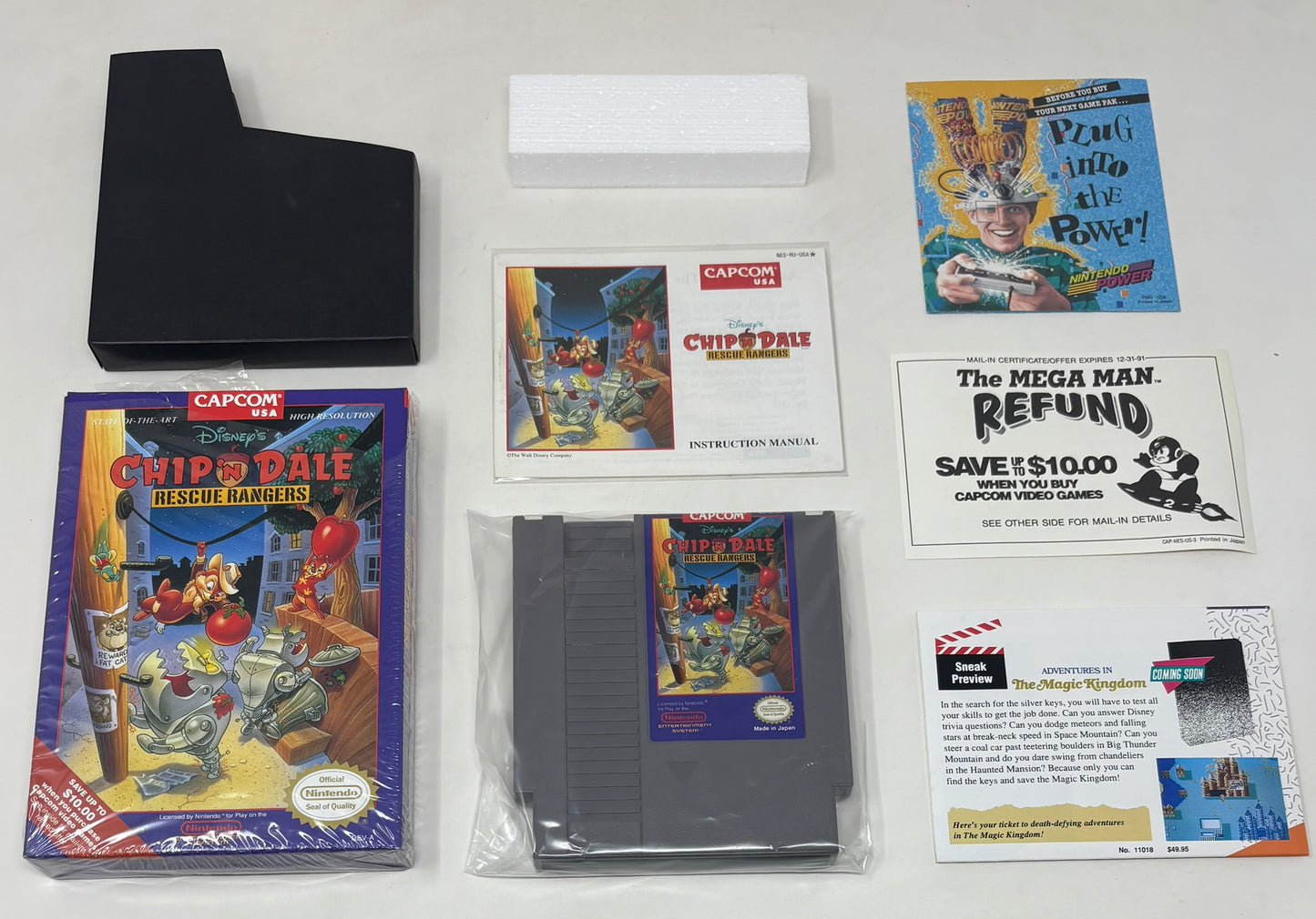 NES Nintendo - Chip N Dale Rescue Rangers - Complete
