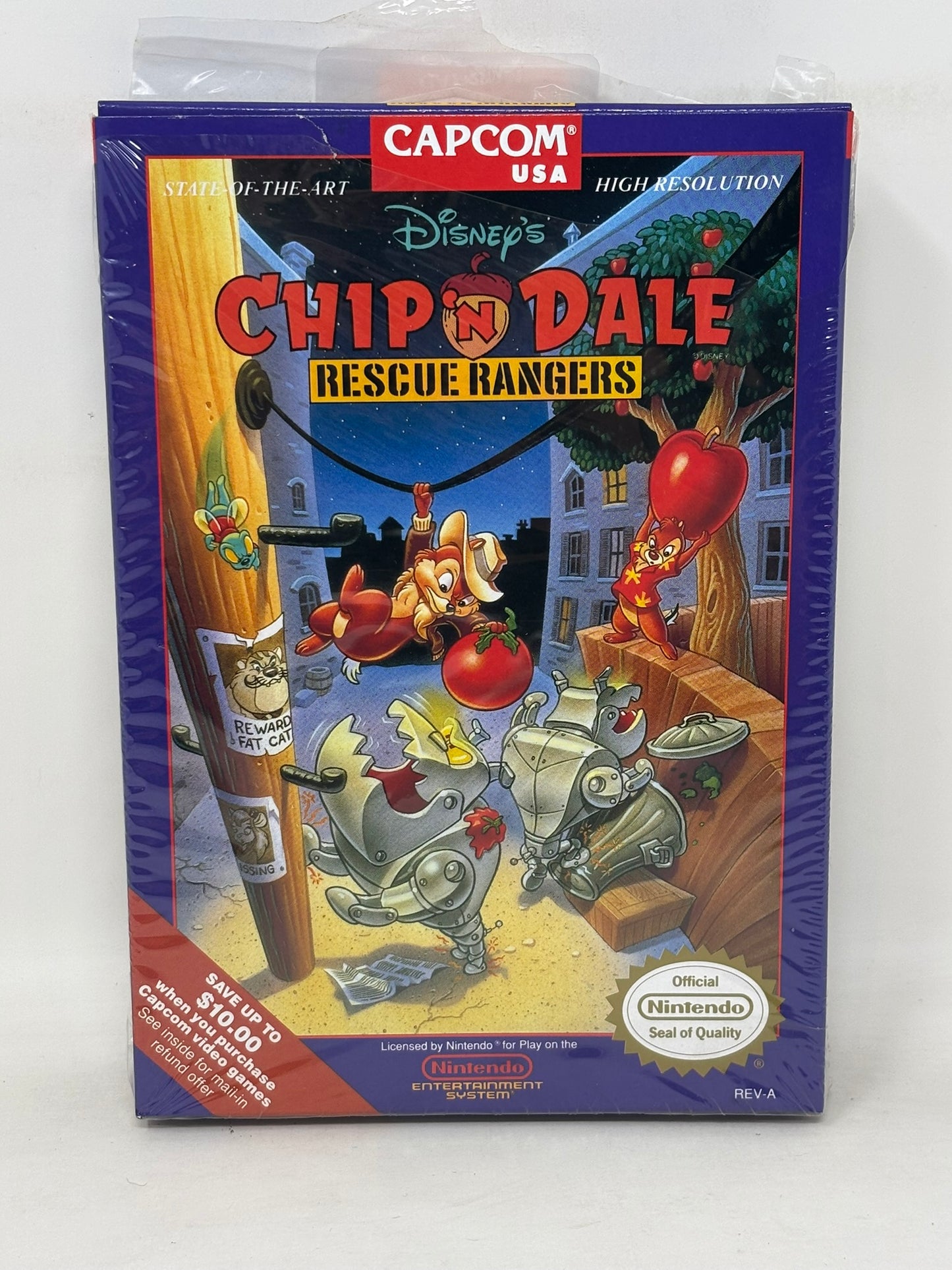 NES Nintendo - Chip N Dale Rescue Rangers - Complete