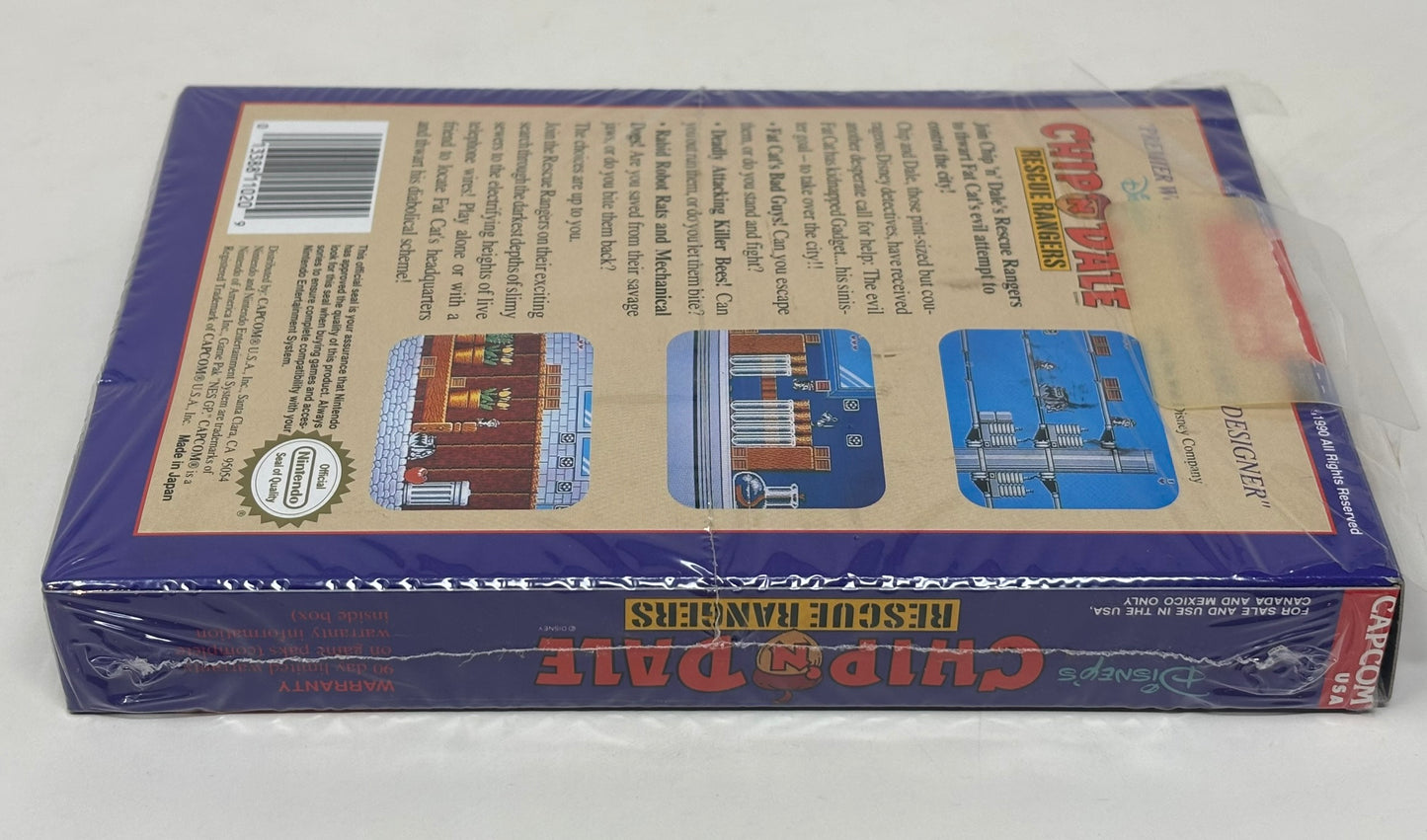 NES Nintendo - Chip N Dale Rescue Rangers - Complete