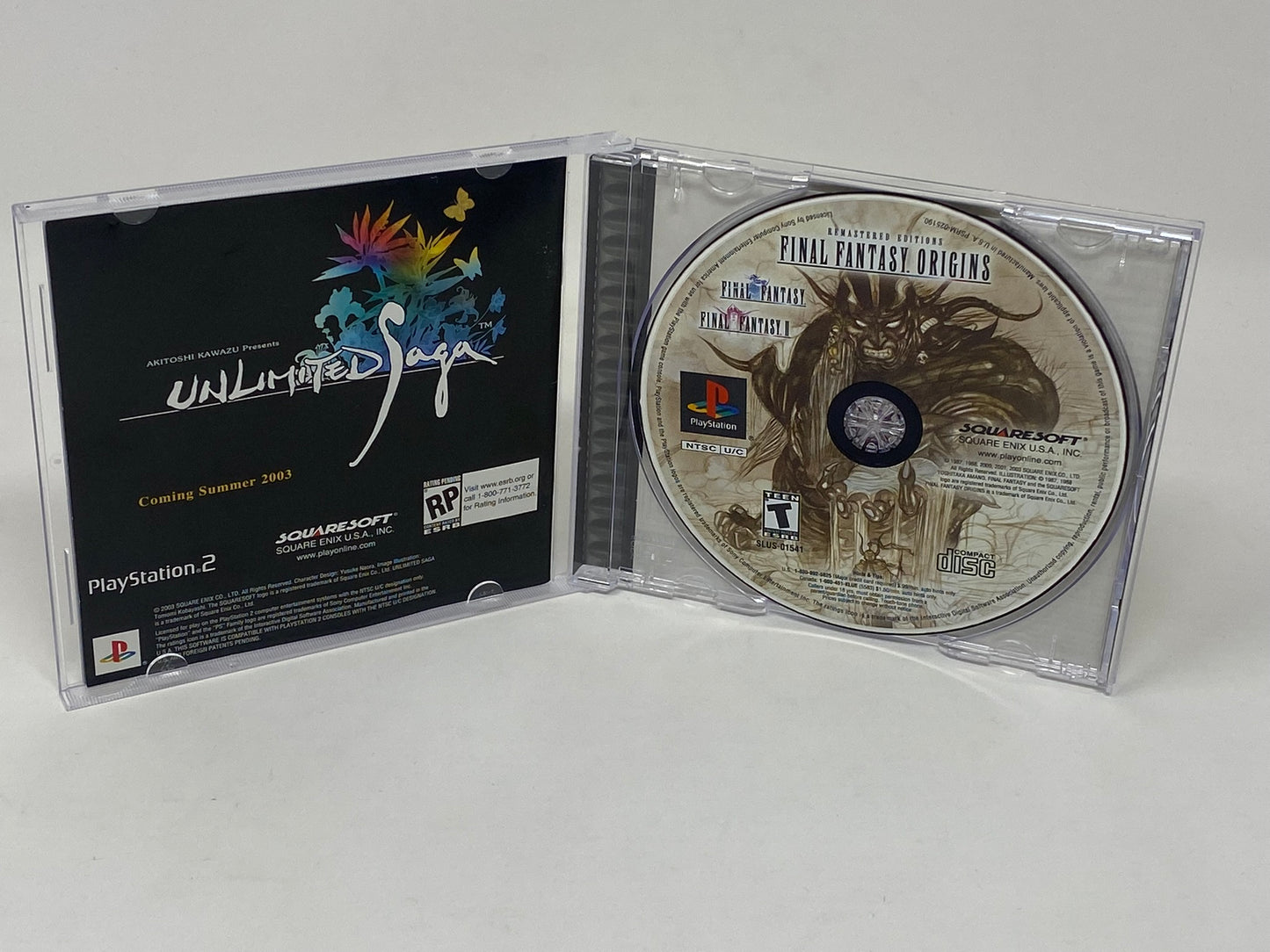 Sony PlayStation PS1 - Final Fantasy Origins - Complete