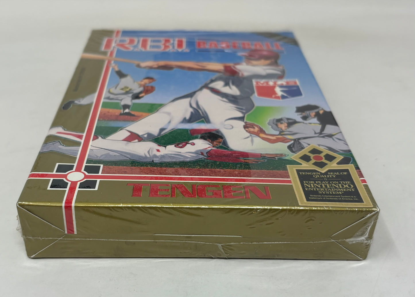 NES Nintendo - RBI Baseball (Tengen) - Complete