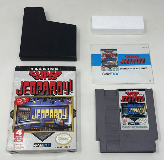 NES Nintendo - Talking Super Jeopardy! - Complete