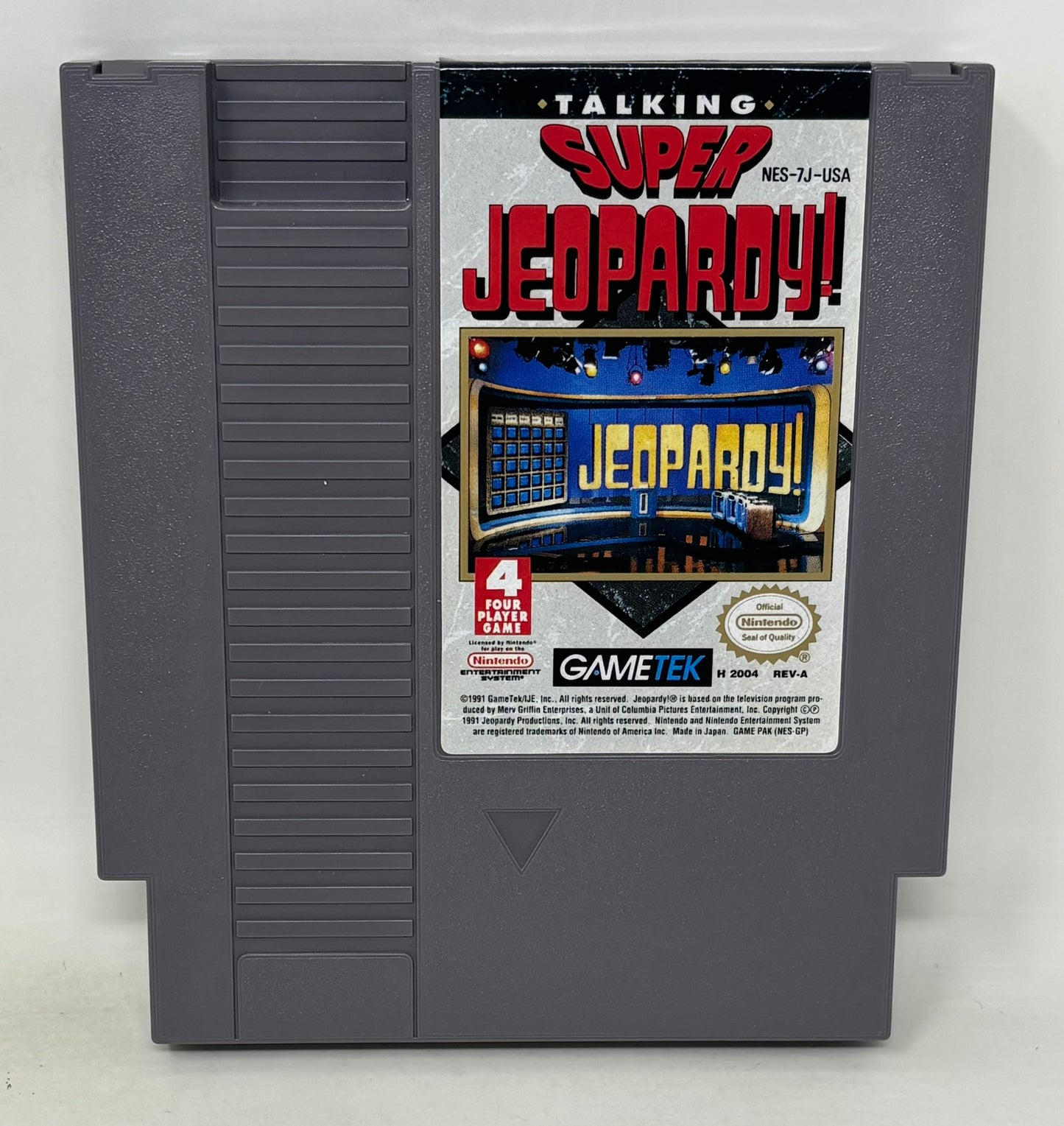 NES Nintendo - Talking Super Jeopardy! - Complete