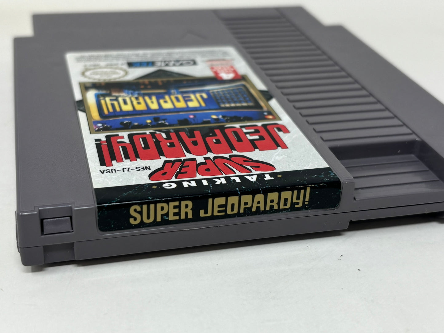 NES Nintendo - Talking Super Jeopardy! - Complete