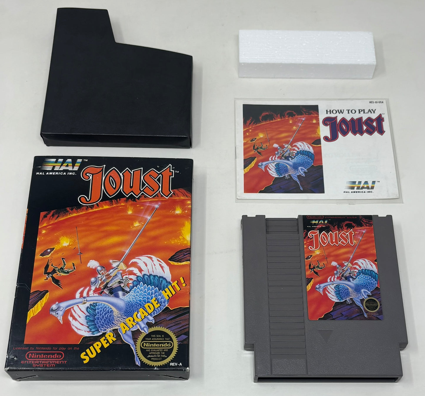 NES Nintendo - Joust - Complete