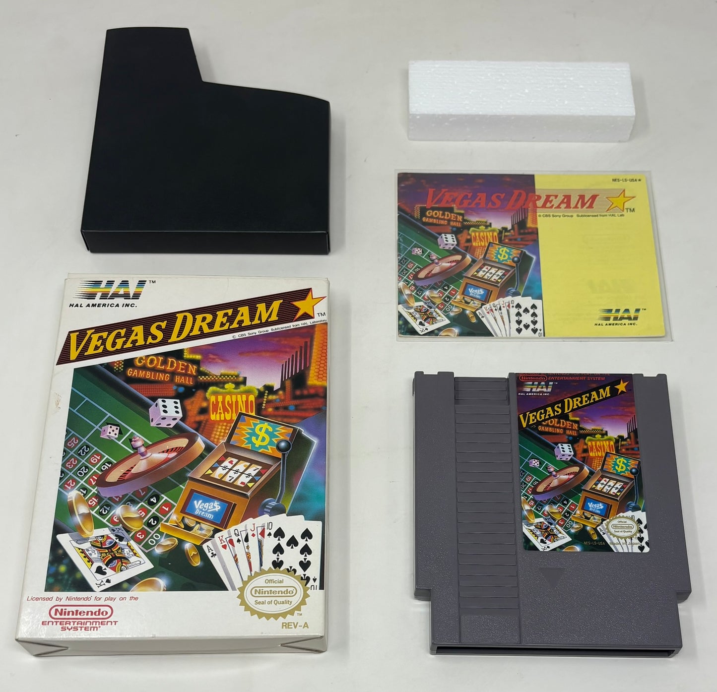 NES Nintendo - Vegas Dreams - Complete