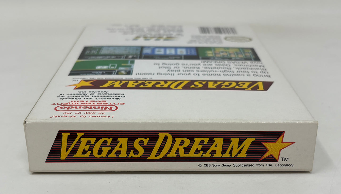 NES Nintendo - Vegas Dreams - Complete