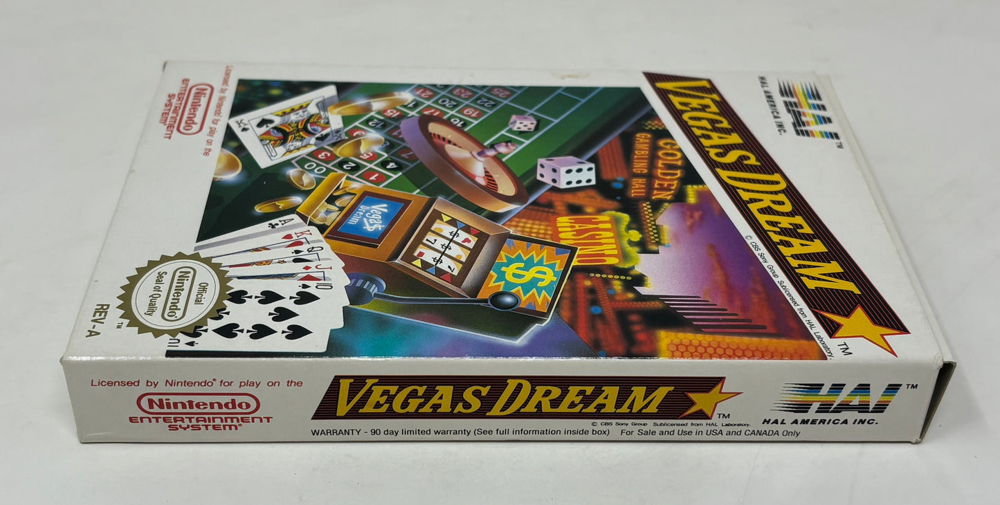 NES Nintendo - Vegas Dreams - Complete