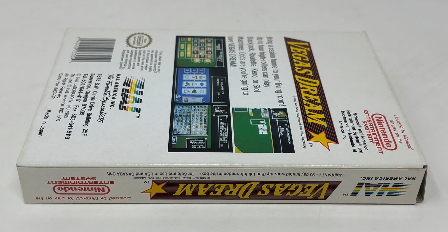 NES Nintendo - Vegas Dreams - Complete