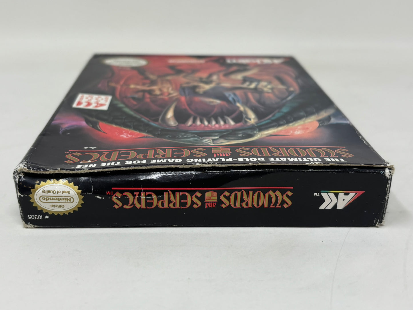 NES Nintendo - Swords and Serpents - Complete
