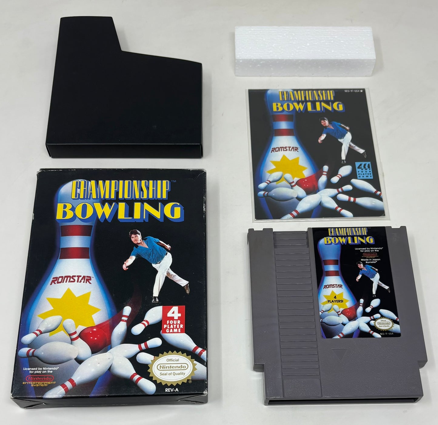 NES Nintendo - Championship Bowling - Complete