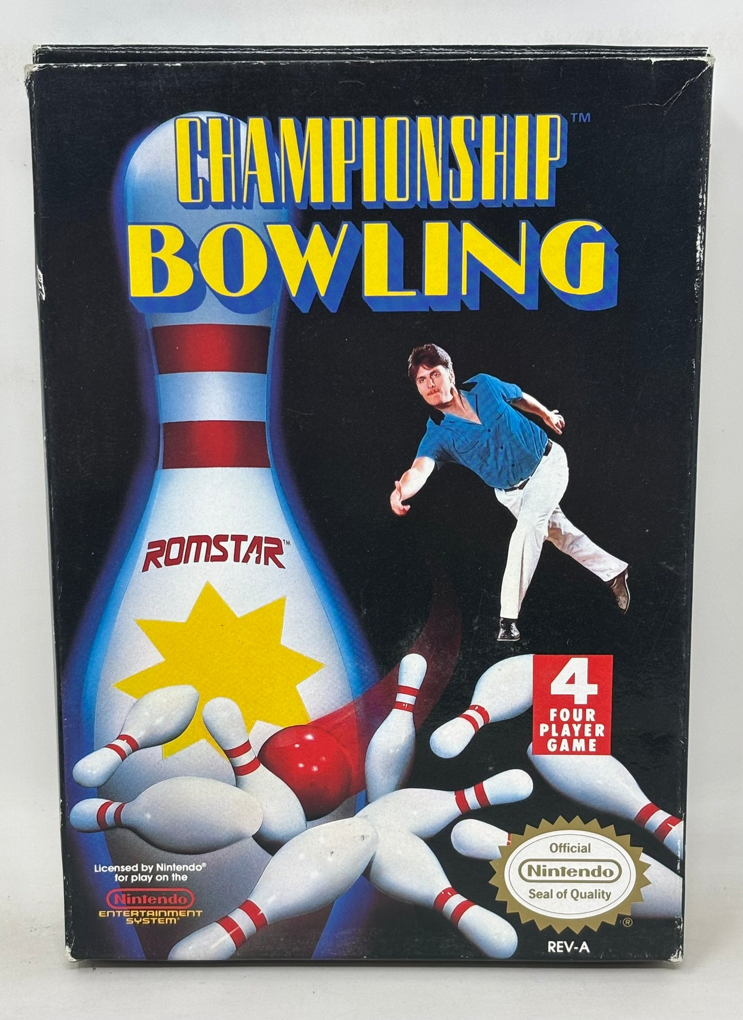 NES Nintendo - Championship Bowling - Complete