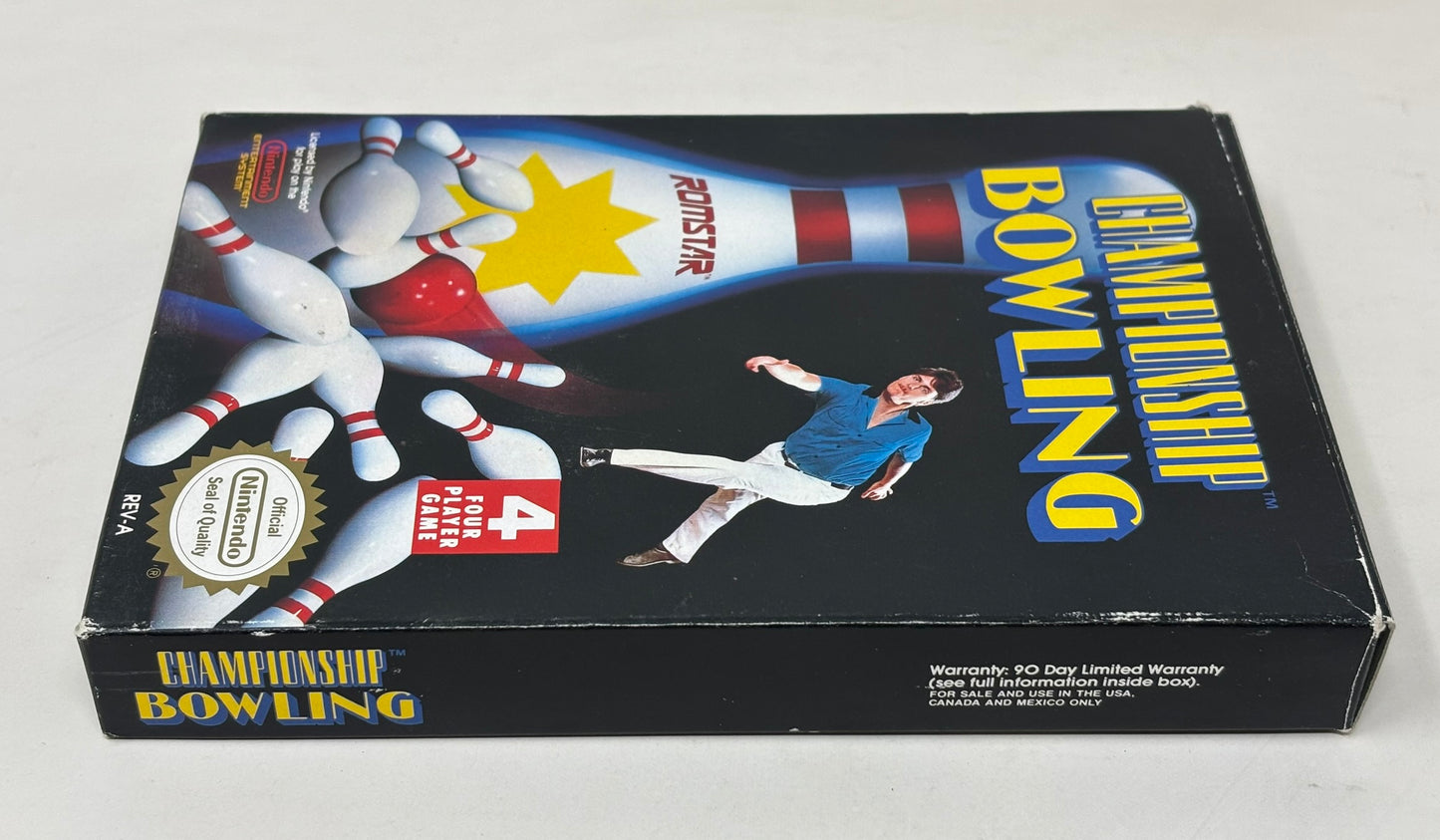 NES Nintendo - Championship Bowling - Complete