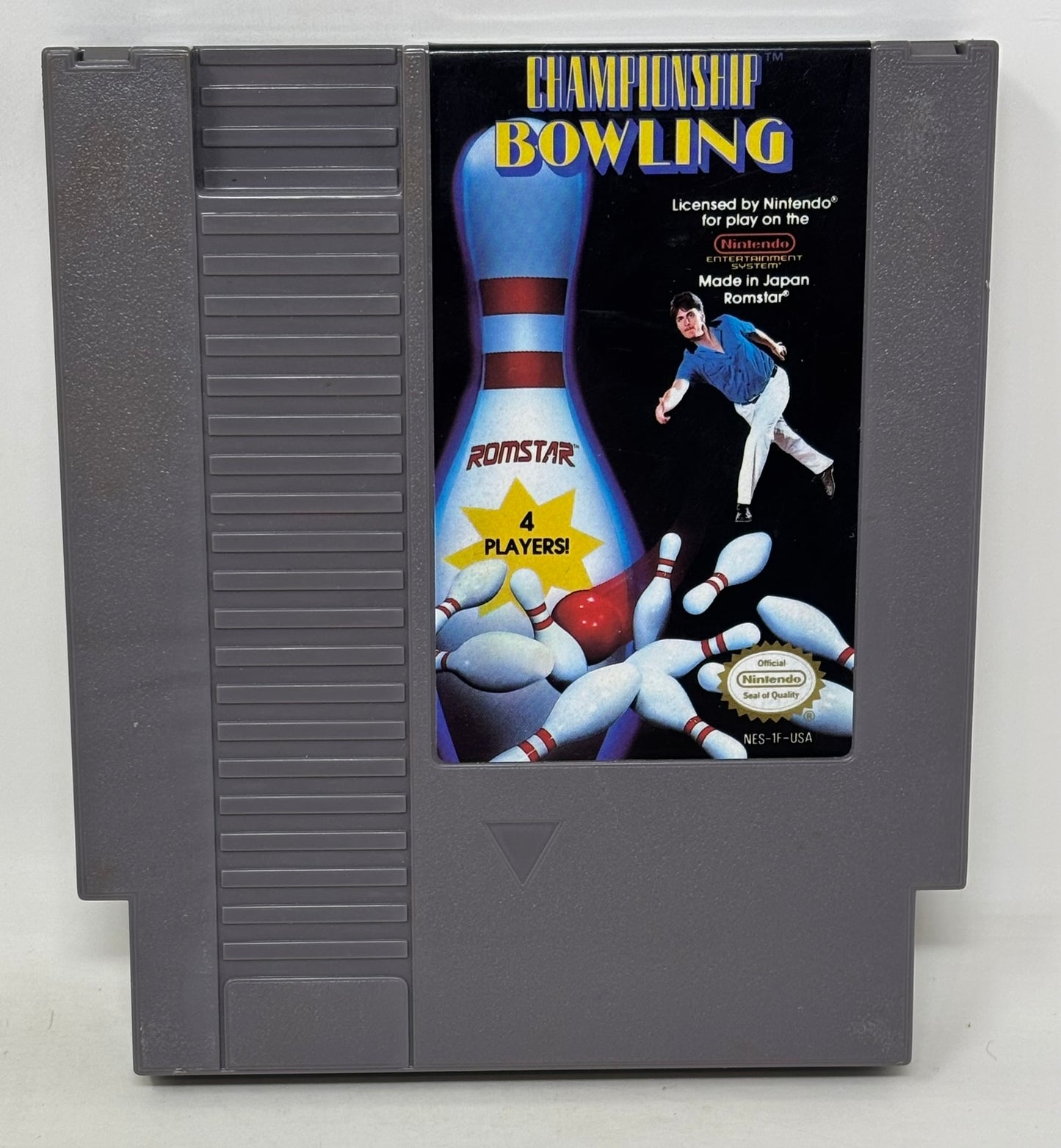NES Nintendo - Championship Bowling - Complete
