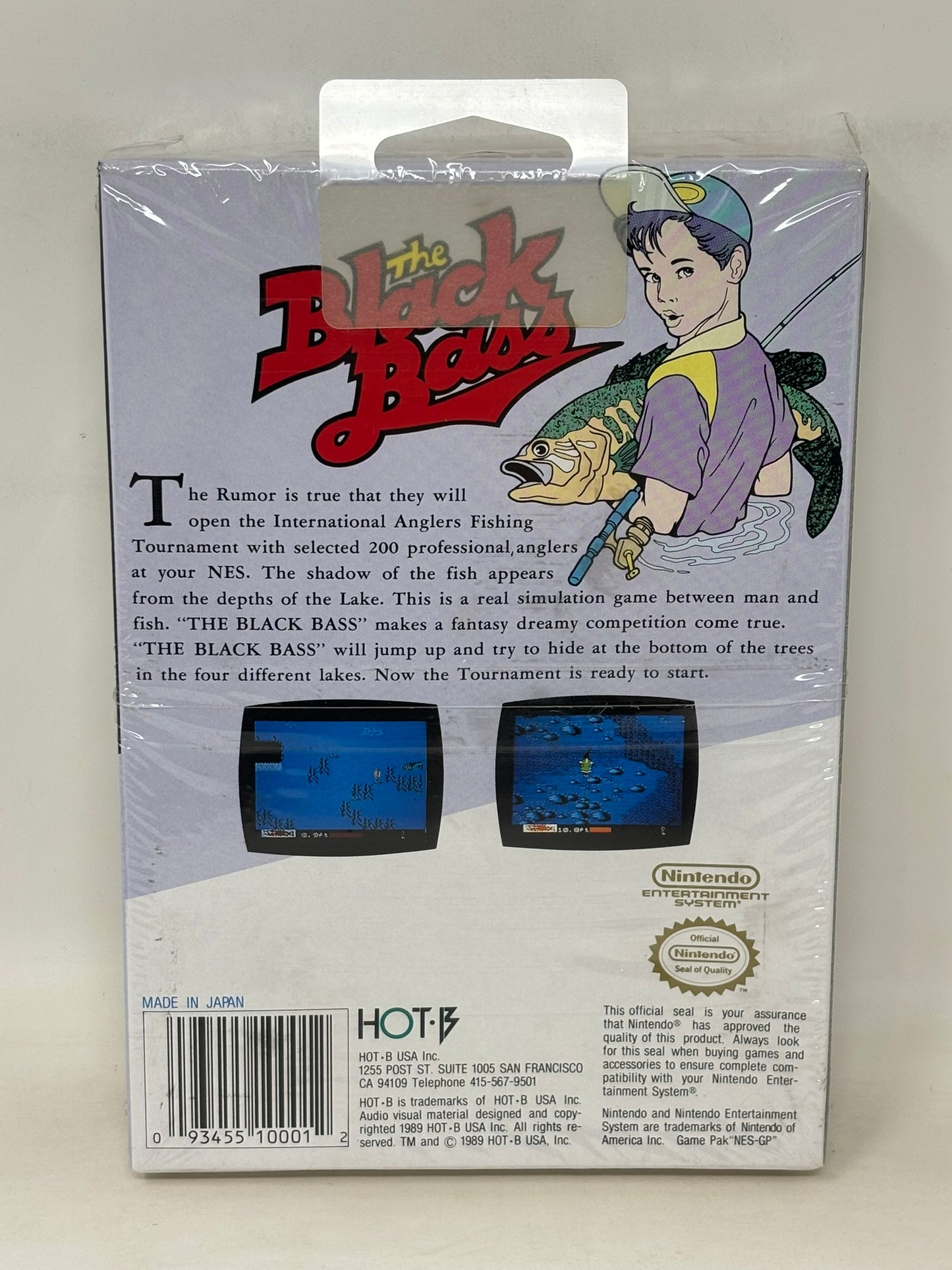 NES Nintendo - The Black Bass - Complete