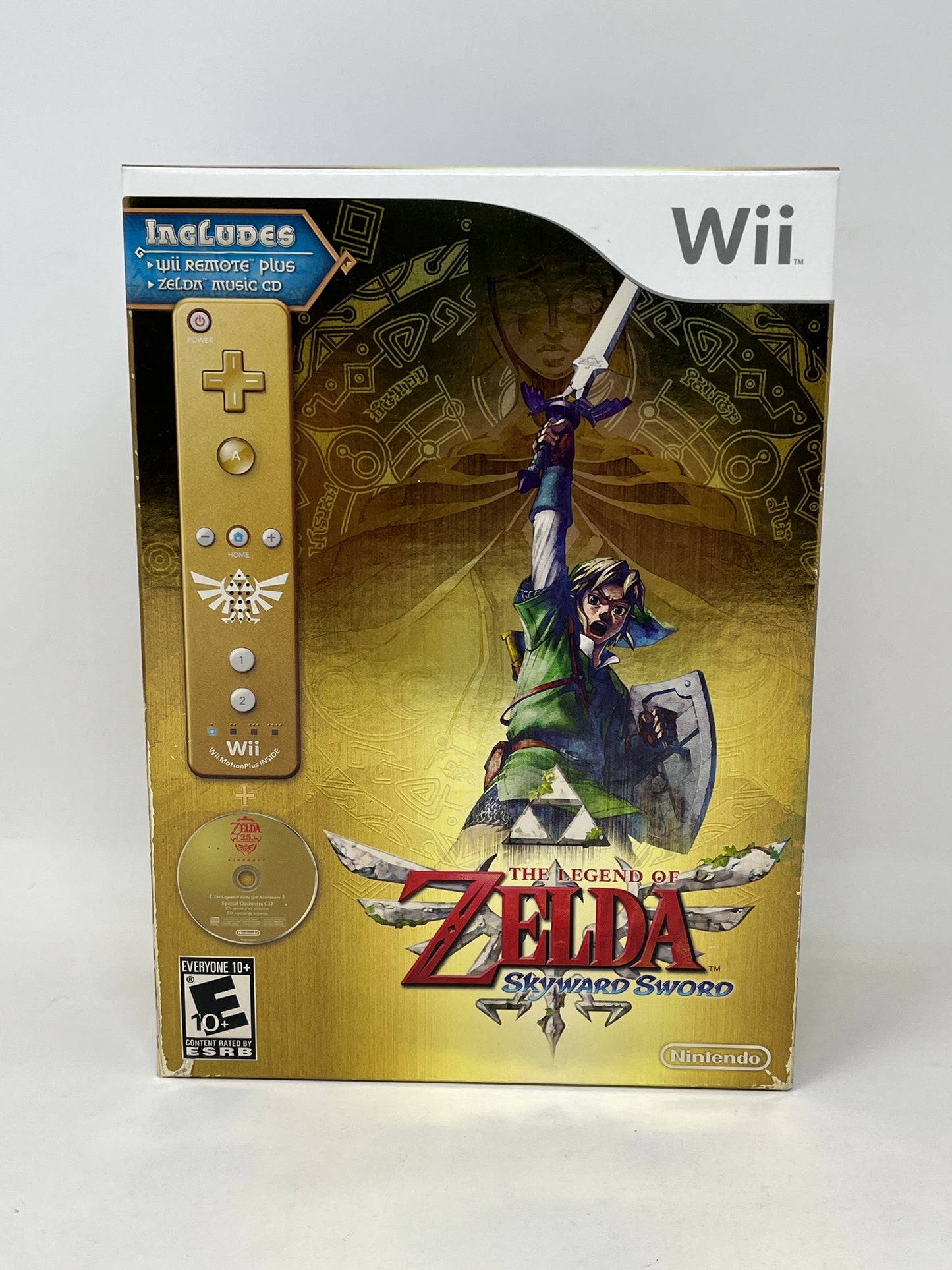 Nintendo Wii - Legend of Zelda Skyward Sword Controller Bundle - BRAND NEW