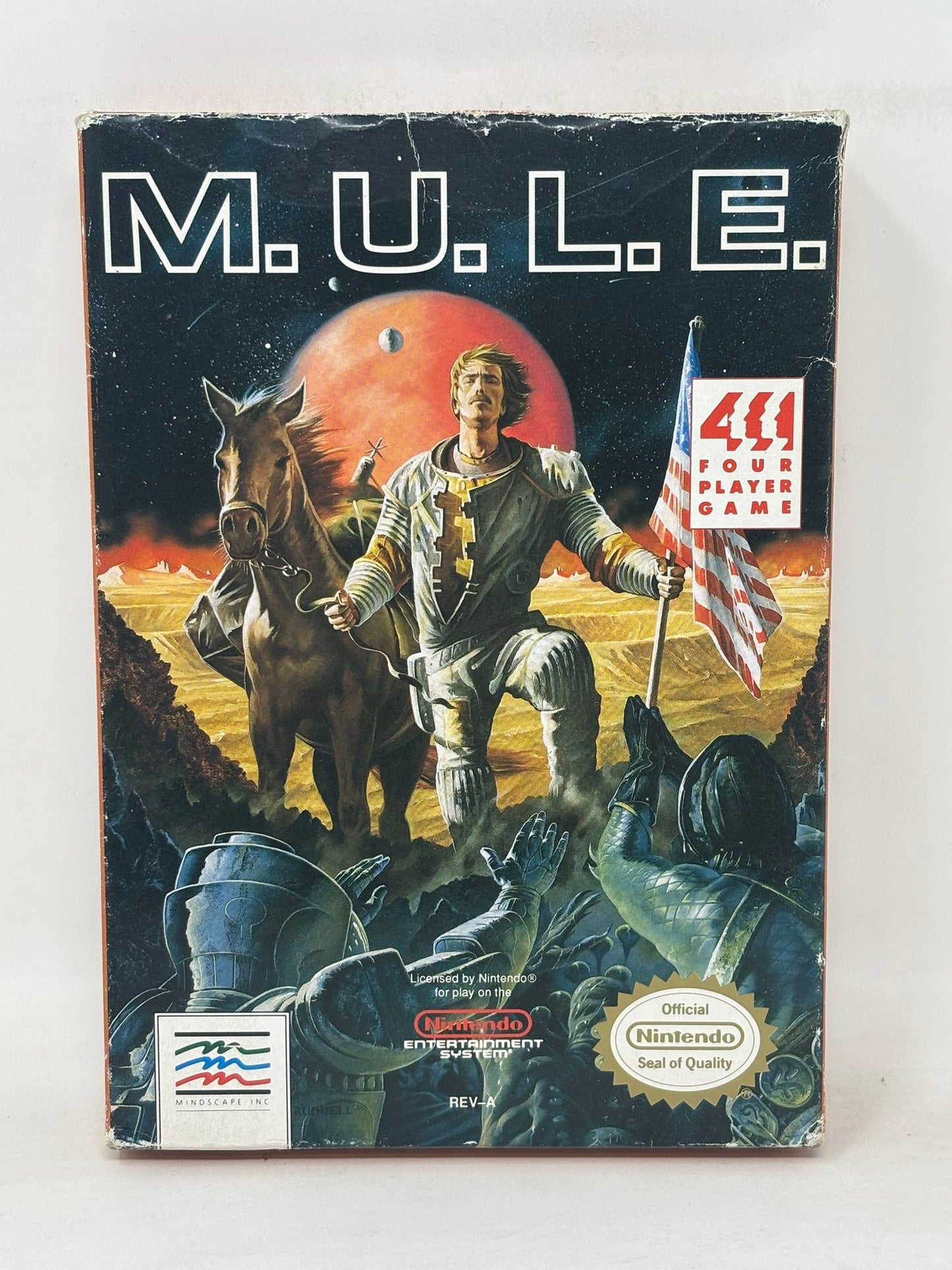 NES Nintendo - M.U.L.E. - Complete