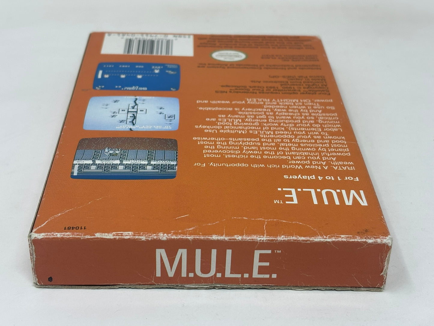 NES Nintendo - M.U.L.E. - Complete