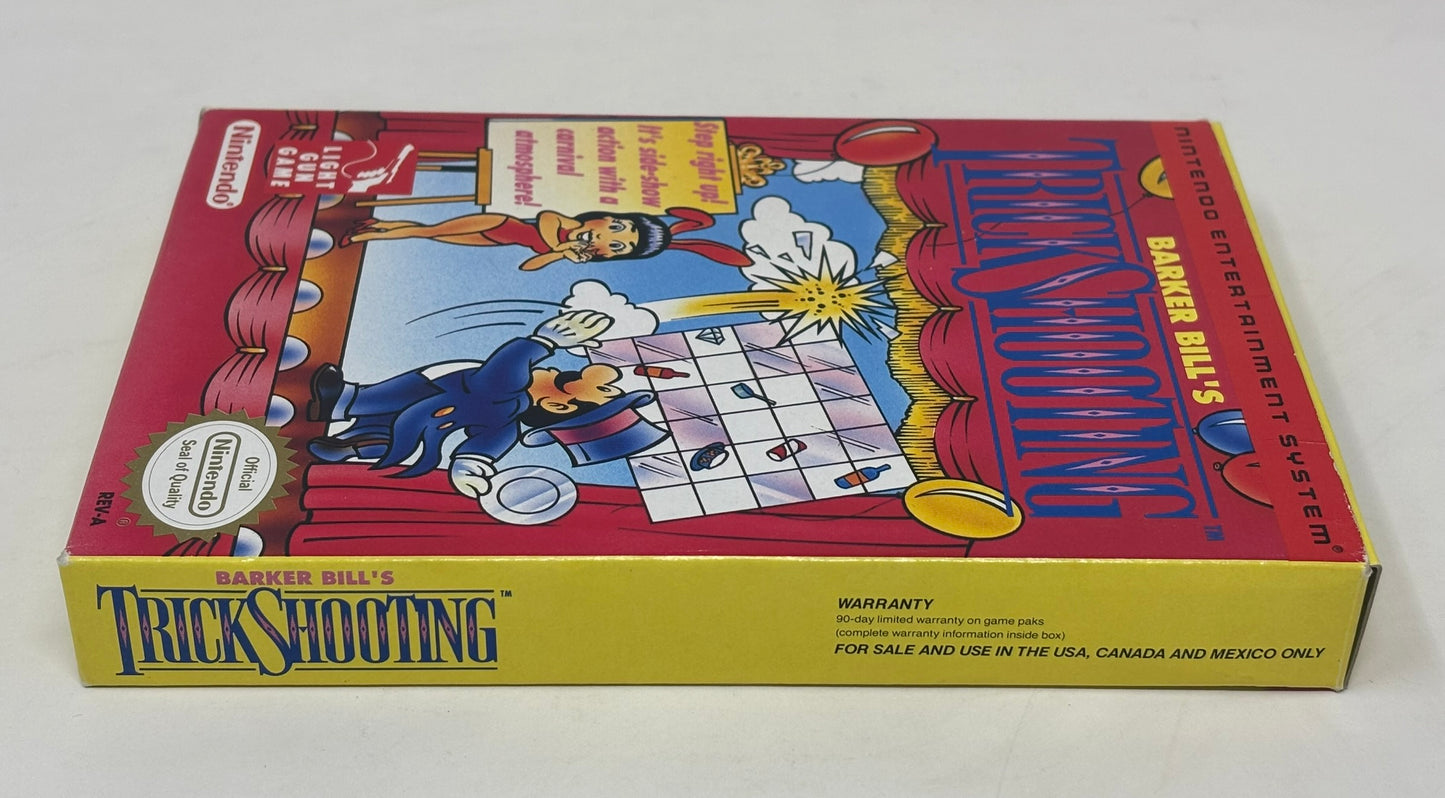 NES Nintendo - Barker Bill’s Trick Shooting - Complete
