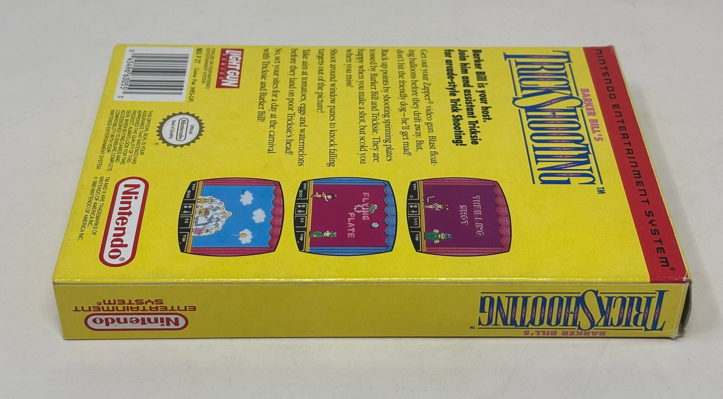 NES Nintendo - Barker Bill’s Trick Shooting - Complete