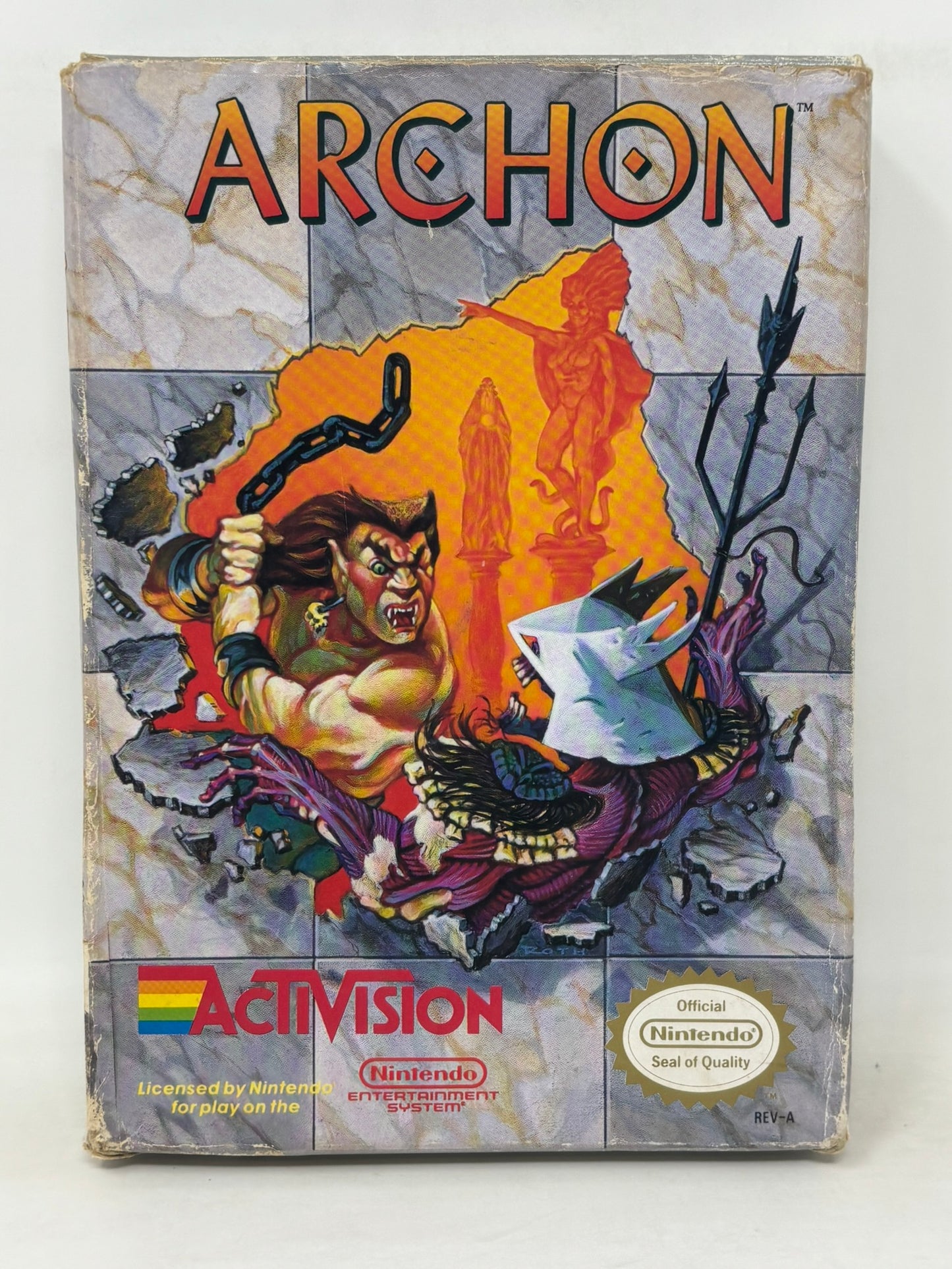 NES Nintendo - Archon - Complete