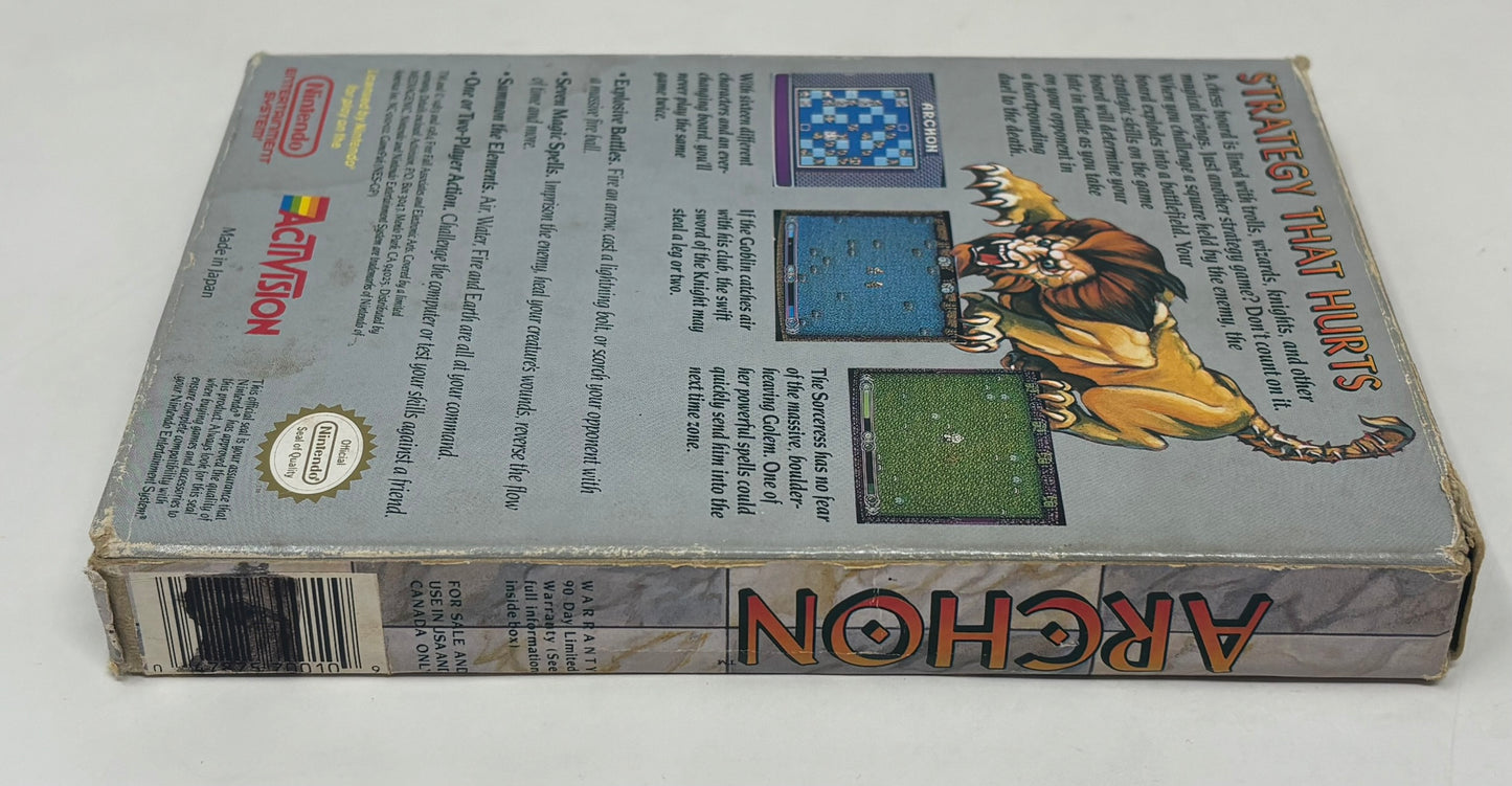 NES Nintendo - Archon - Complete