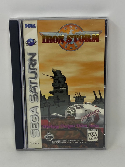 Sega Saturn - Iron Storm - Complete