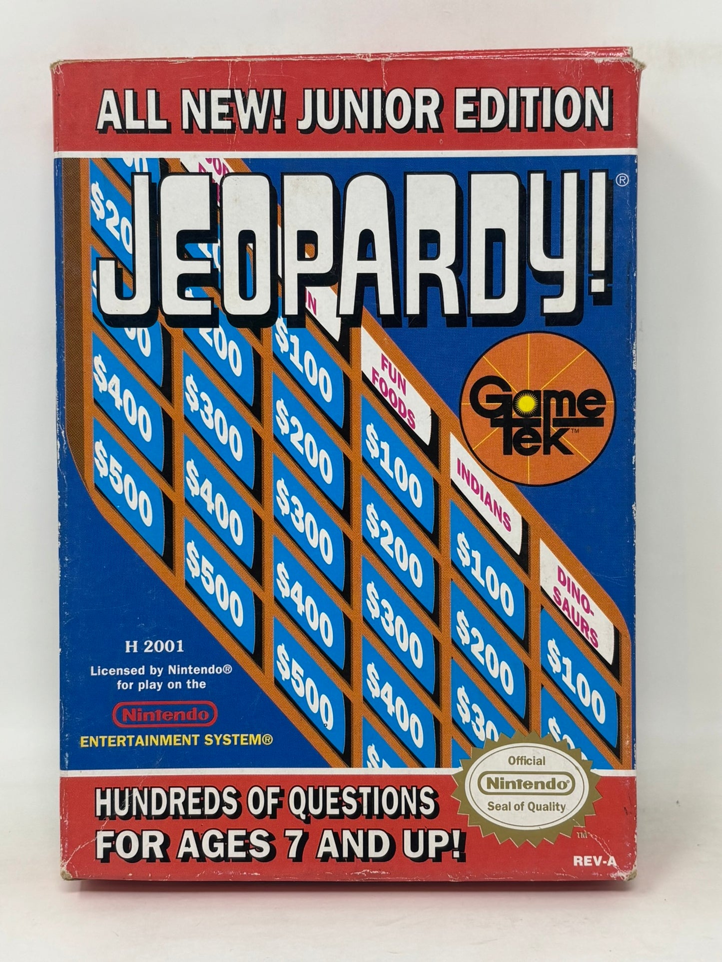 NES Nintendo - Jeopardy Junior Edition - Complete