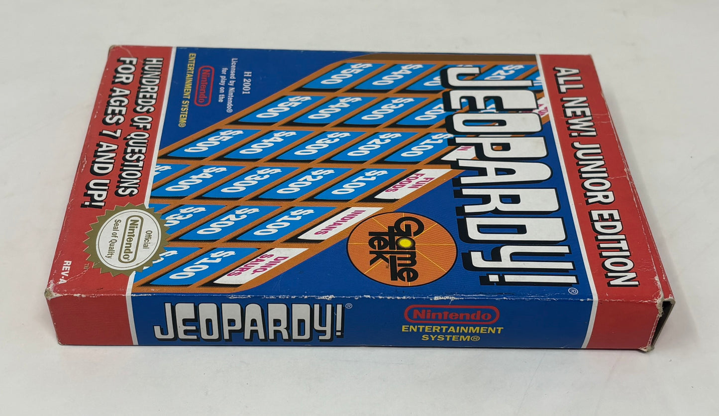 NES Nintendo - Jeopardy Junior Edition - Complete