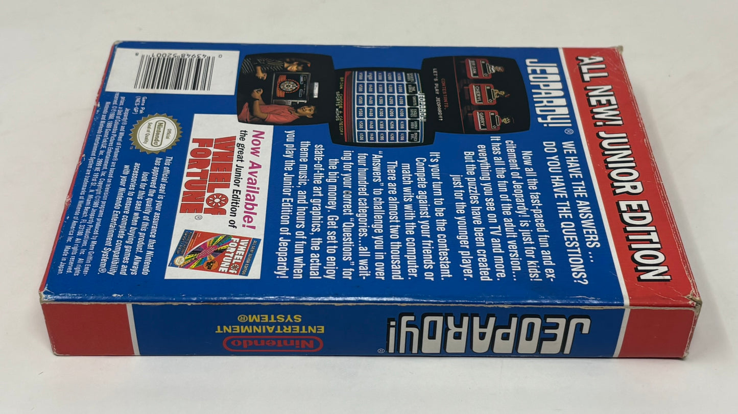 NES Nintendo - Jeopardy Junior Edition - Complete