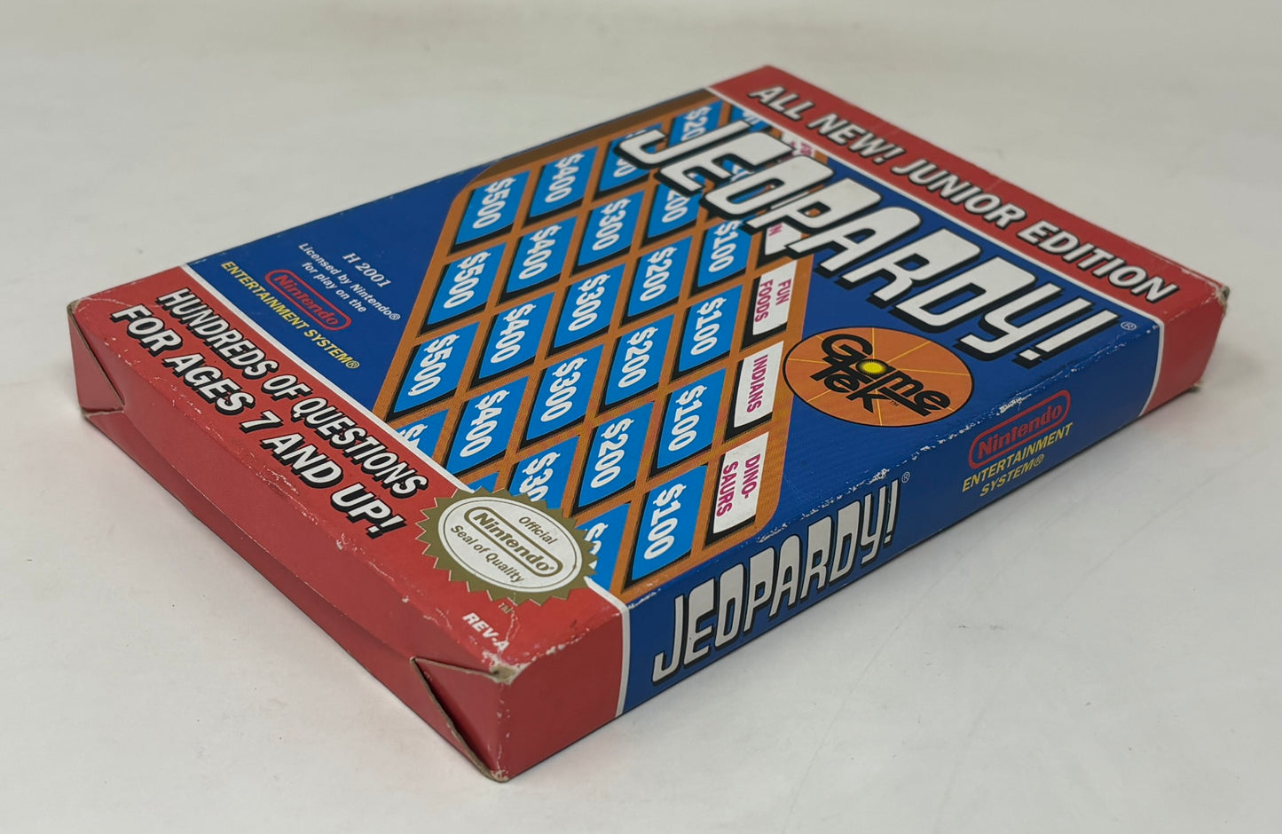 NES Nintendo - Jeopardy Junior Edition - Complete