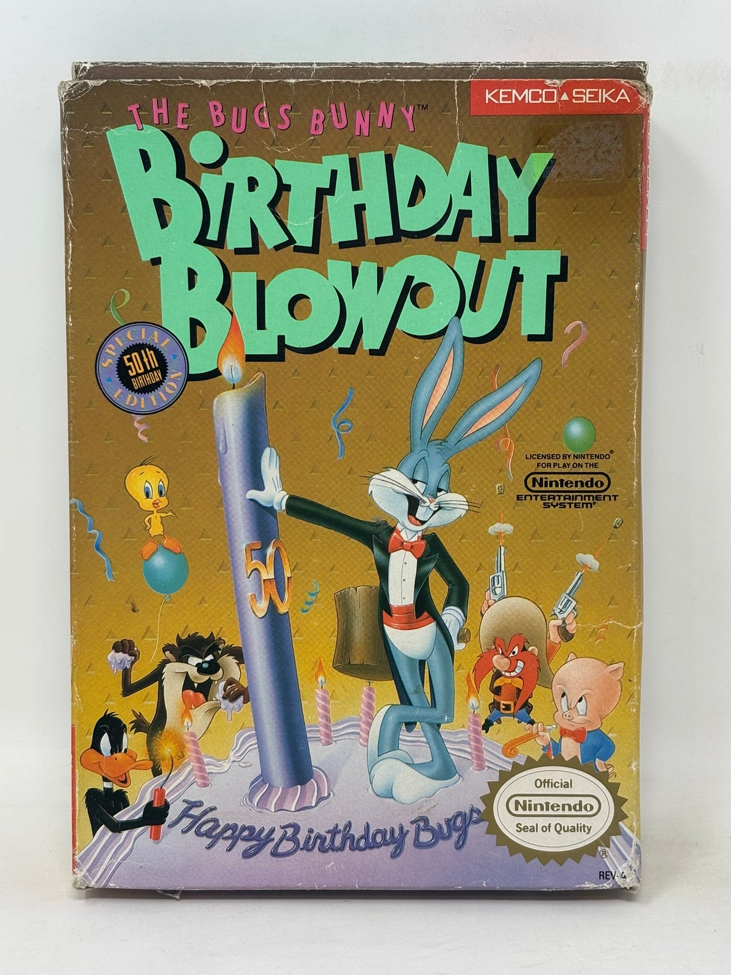 NES Nintendo - Bus Bunny Birthday Blowout - Complete